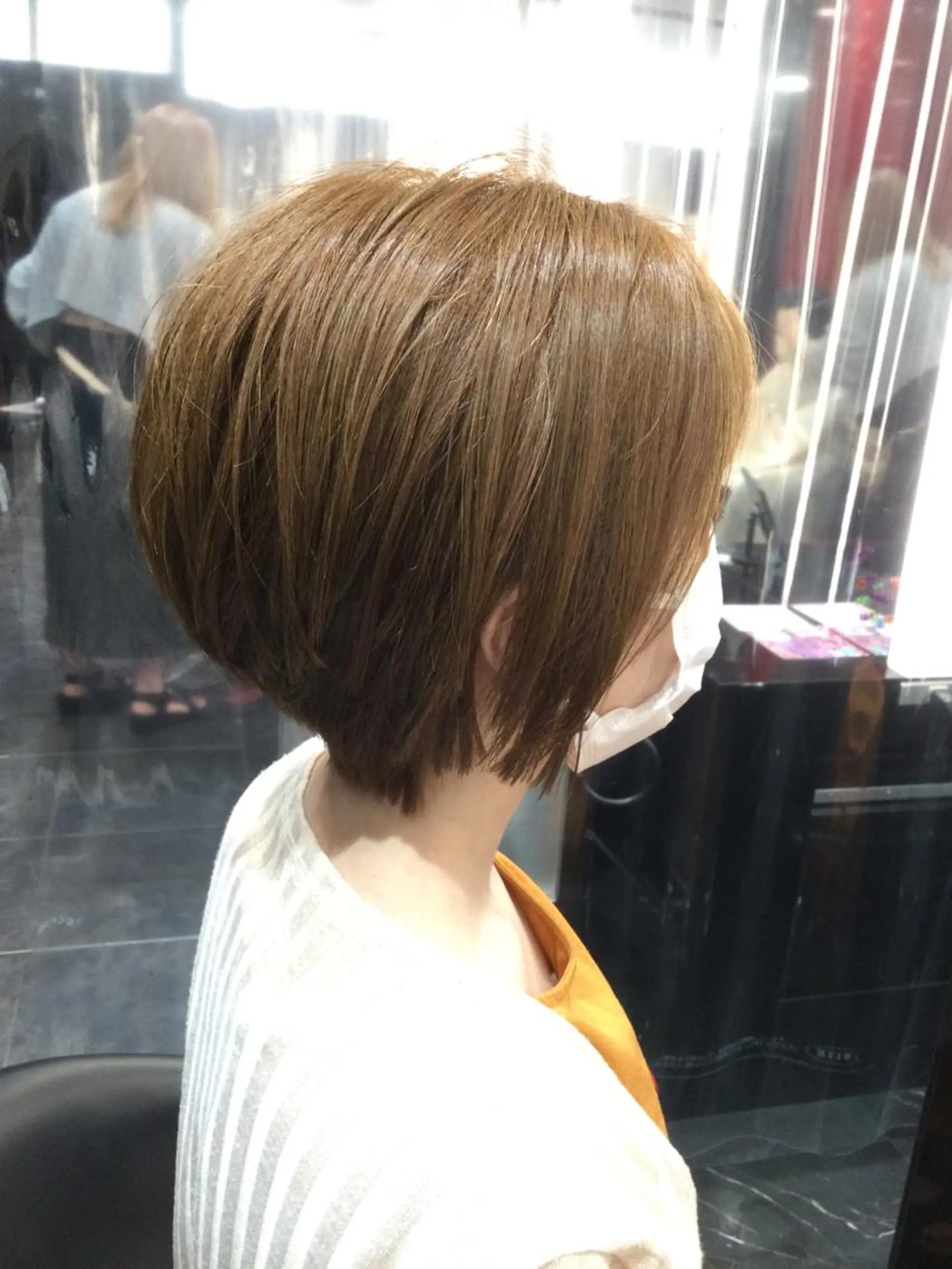 ショート カラー Annon プライベートサロンのヘアスタイル