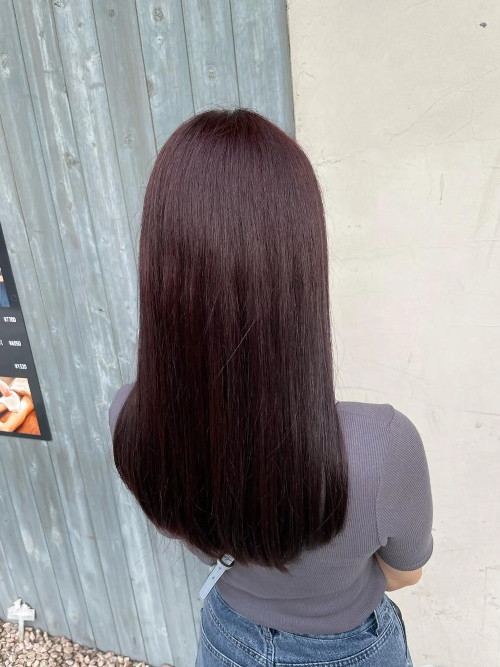 ロング ヘアカラー トリートメント さかきばら すみえのヘアスタイル