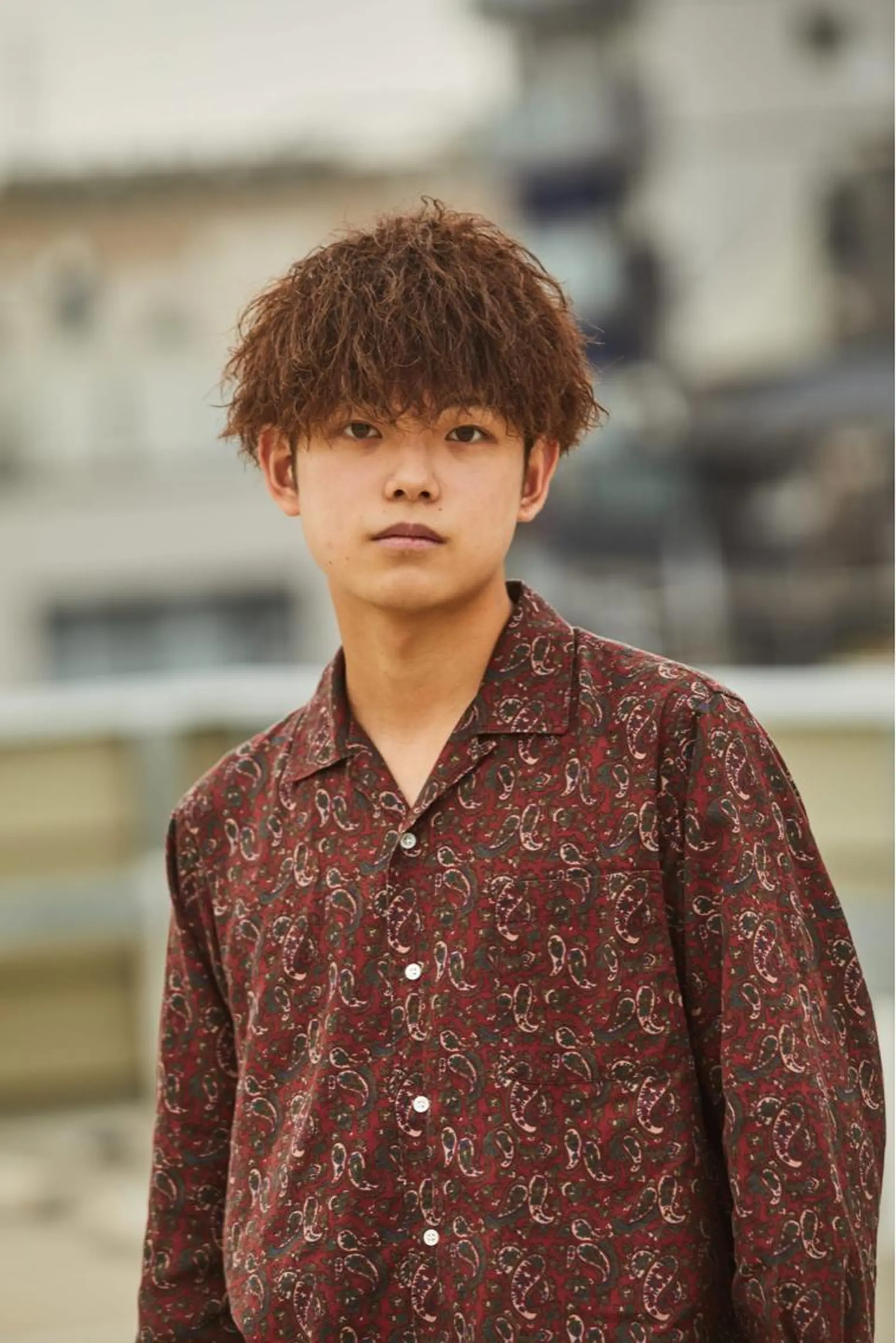 ショート パーマ メンズ カット パーマ メンズ専門店 店長 小柳 裕夢のヘアスタイル