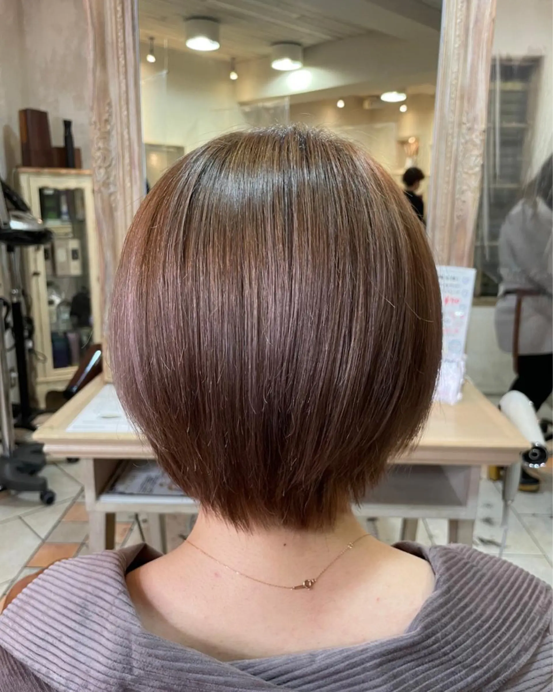 ショート 前平 友慈のヘアスタイル