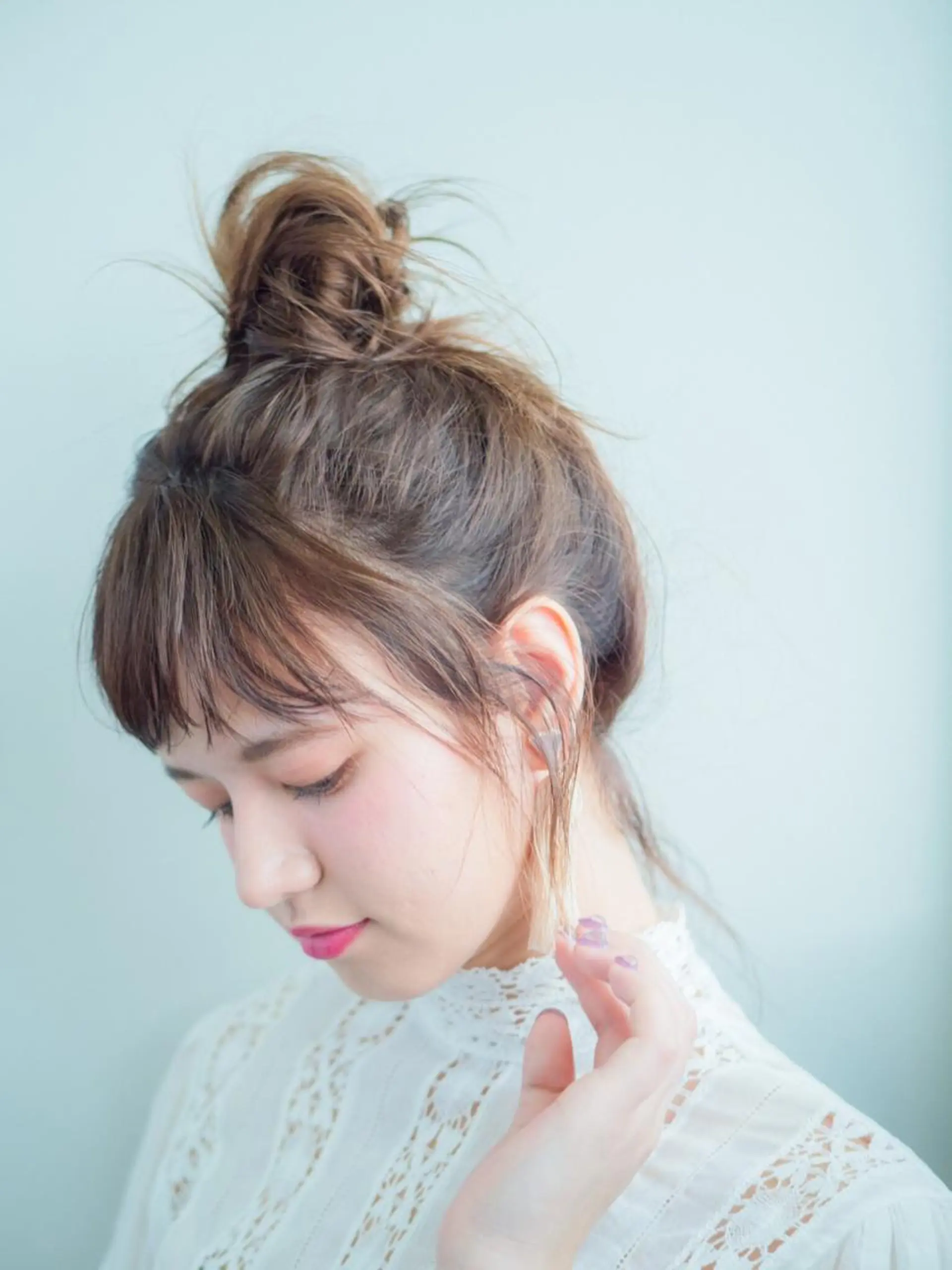 セミロング ヘアアレンジ SCENE by RADのヘアスタイル