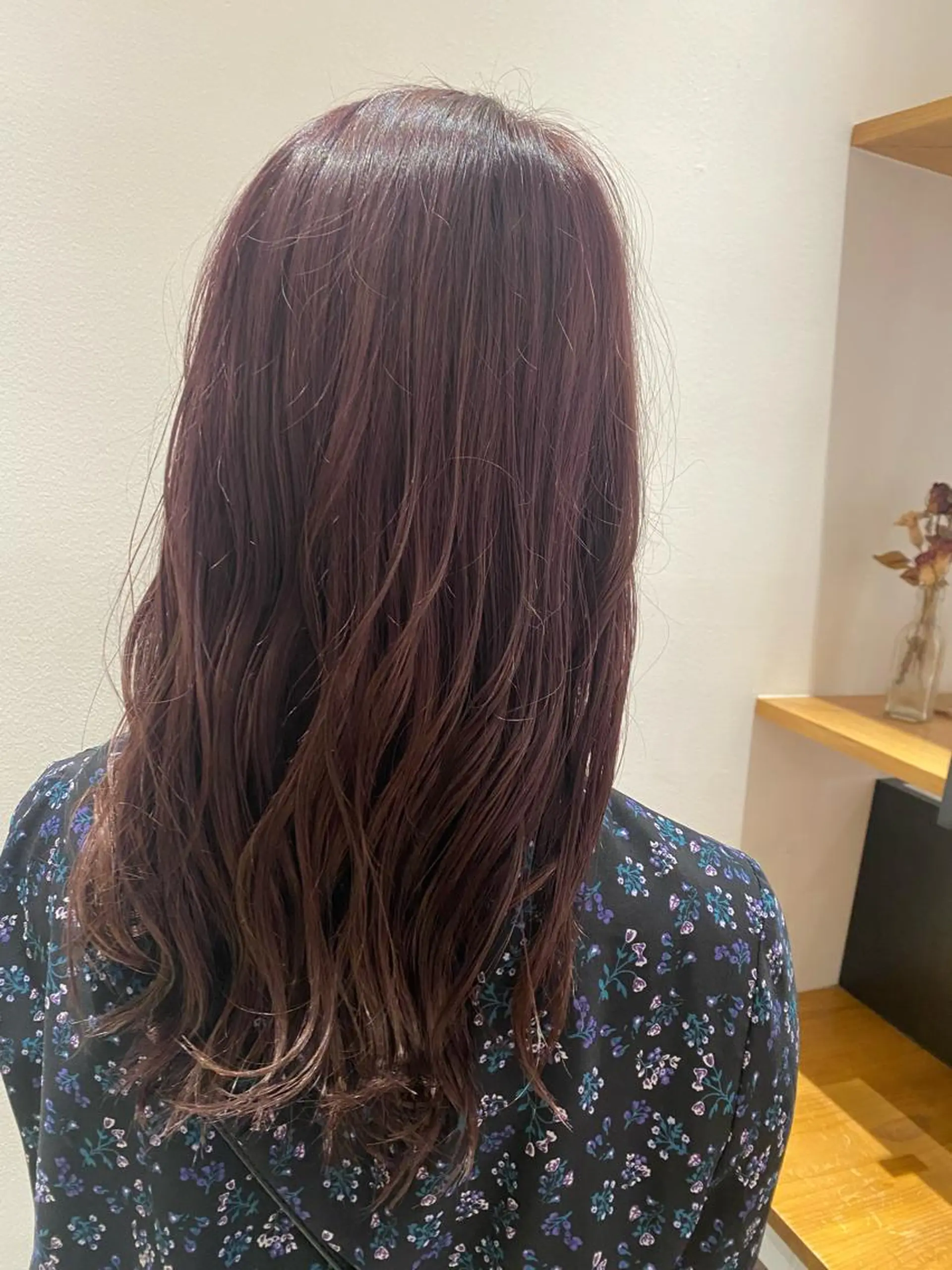 セミロング カラー 女性専用サロンmelt四条畷所属・三代 遥香のヘアスタイル