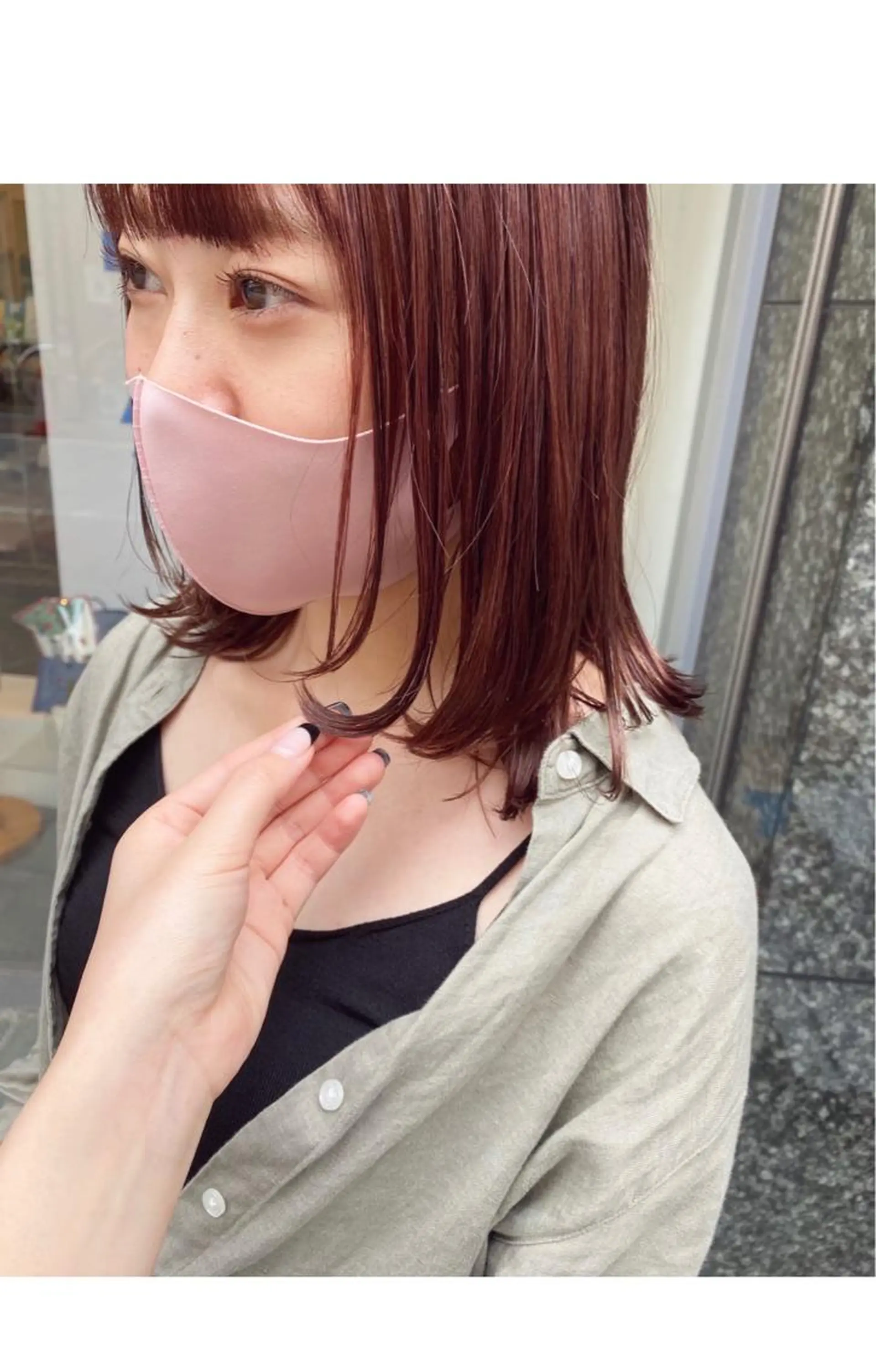 ミディアム カラー カット ヘアカラー トリートメント salowin JIYUGAOKA所属・マンツーマン半個室 tamuraのヘアスタイル