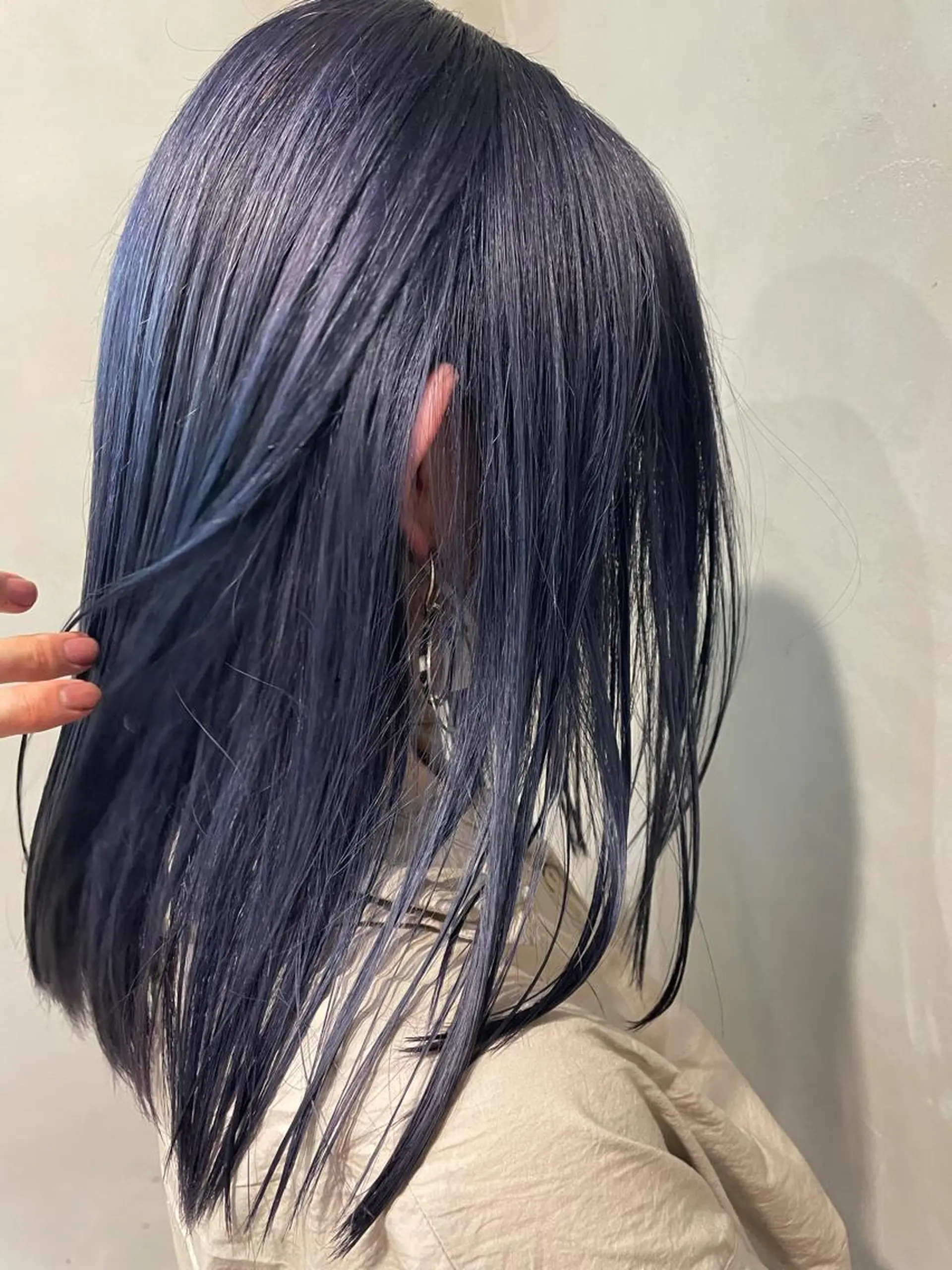 ロング パープルカラー 💐ナチュラルヘア Kroda💐のヘアスタイル