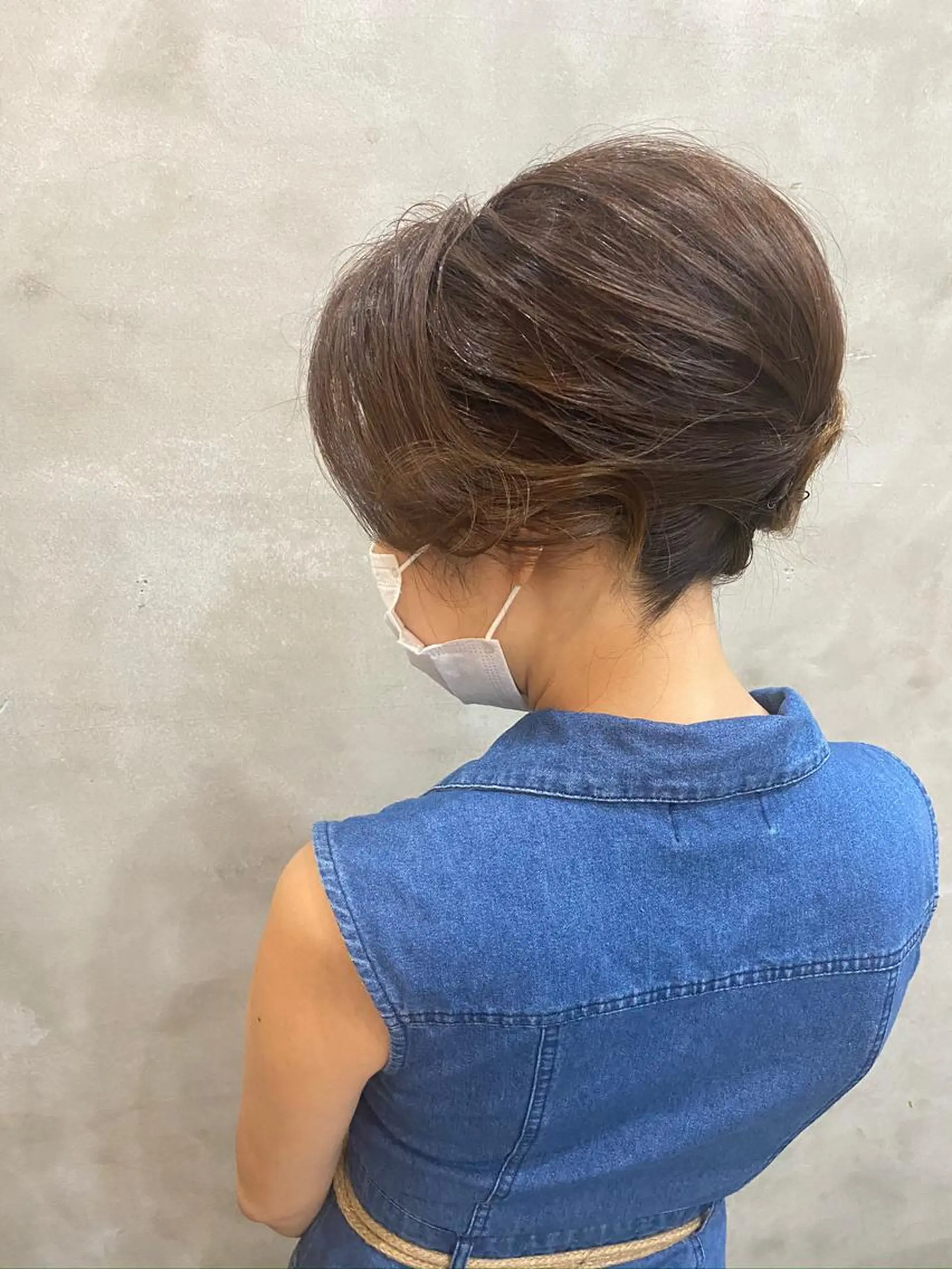 セミロング まつパ・ヘアセット ♡Chinami♡のマツエク・マツパデザイン