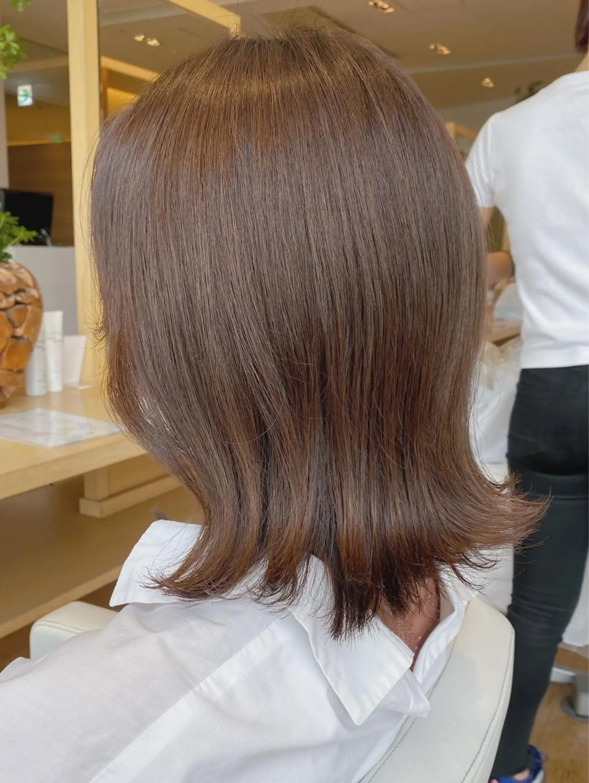 ミディアム カラー 東 大貴のヘアスタイル