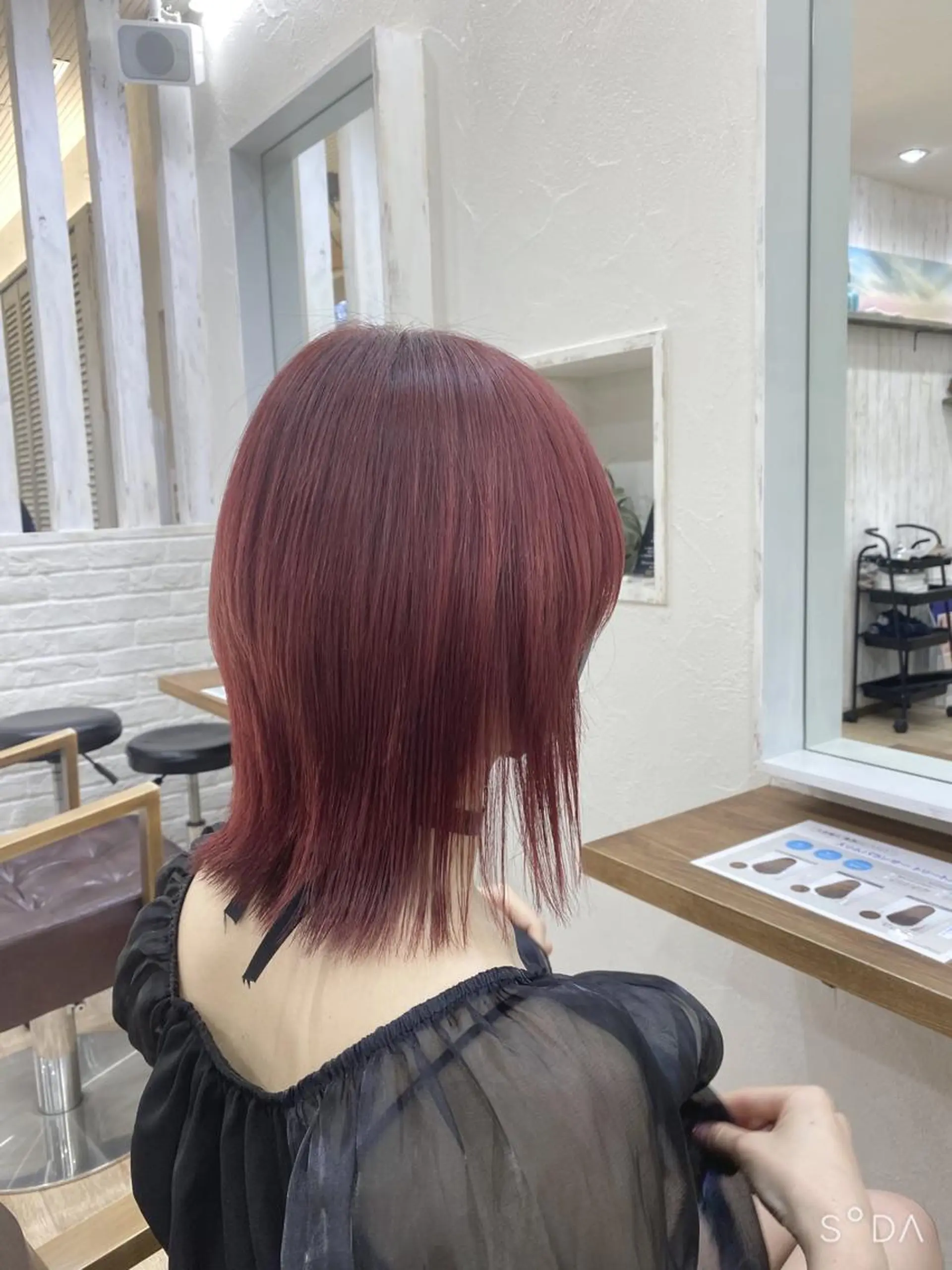 ミディアム 片桐 大介のヘアスタイル