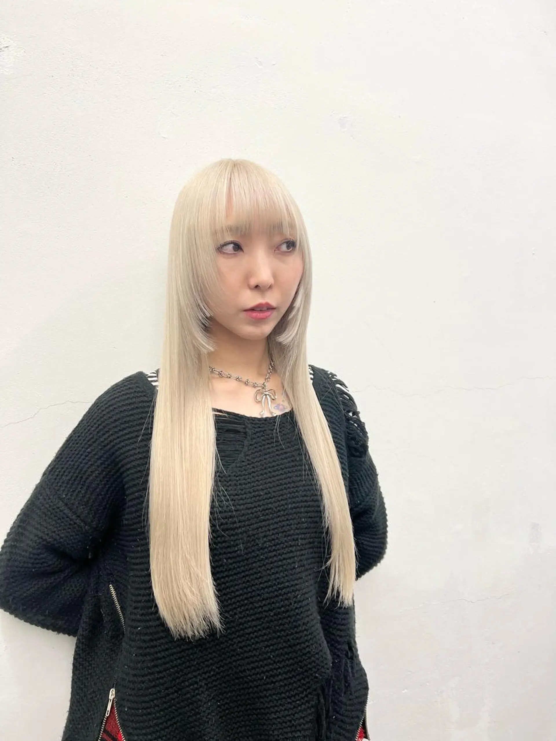 ミディアム カラー ヘアアレンジ カット ヘアカラー トリートメント HARU//原宿🤍 リピート率NO.1のヘアスタイル