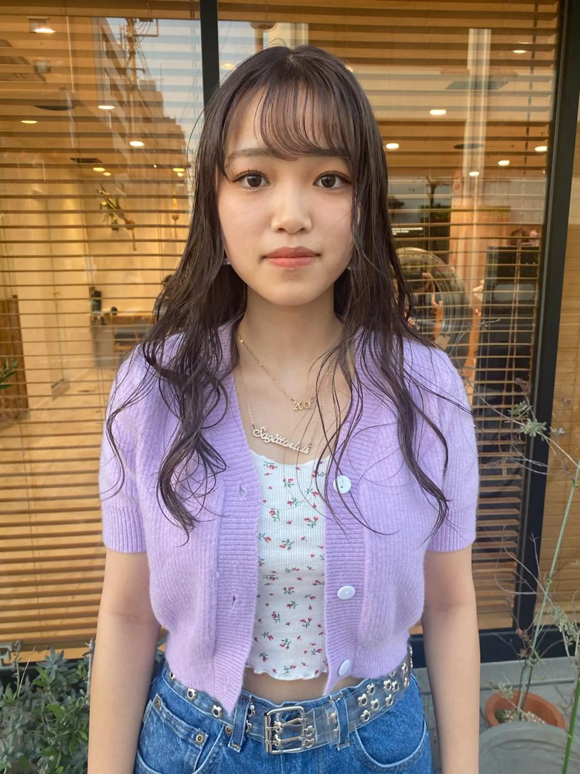 ロング カラー ヘアアレンジ ブリーチ グレージュ ヘアカラー トリートメント ヘッドスパ パーマ指名No1 /namiのヘアスタイル