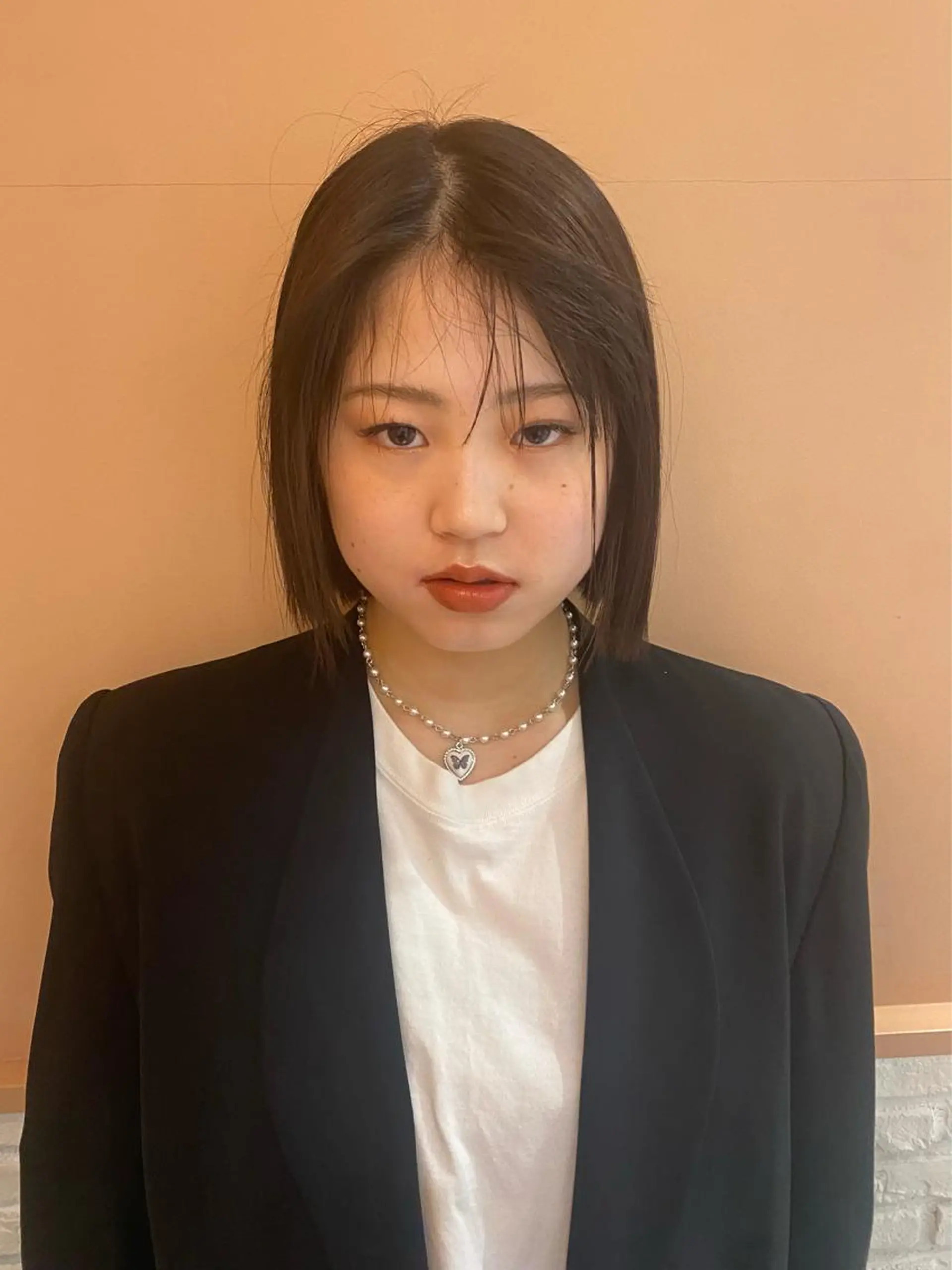 ミディアム ヘアカラー ☀️コミヤマミユ☀️ /パーマ/ハイトーンのヘアスタイル