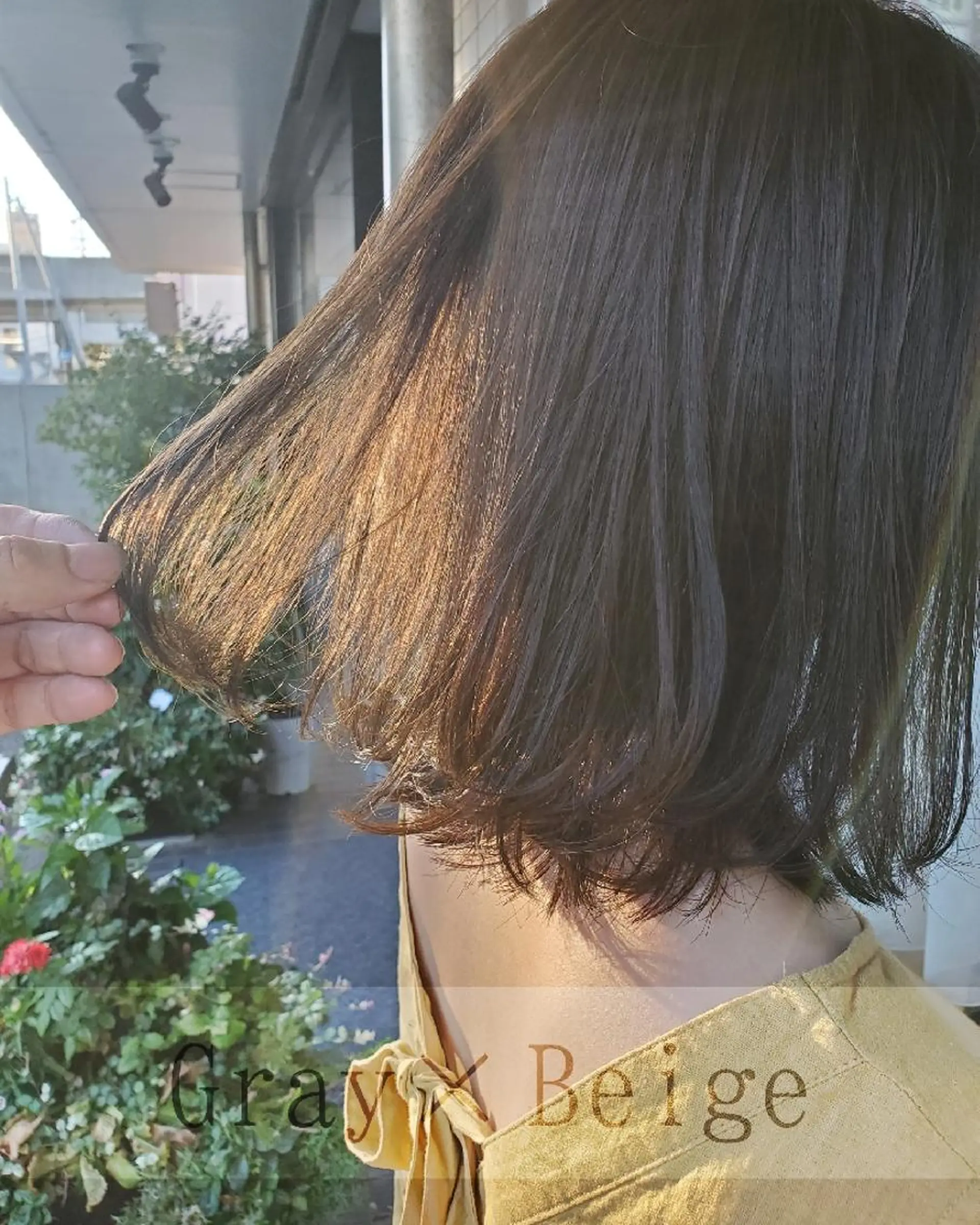 ショート カラー belta 姫路山吹 カラーモデル募集のヘアスタイル