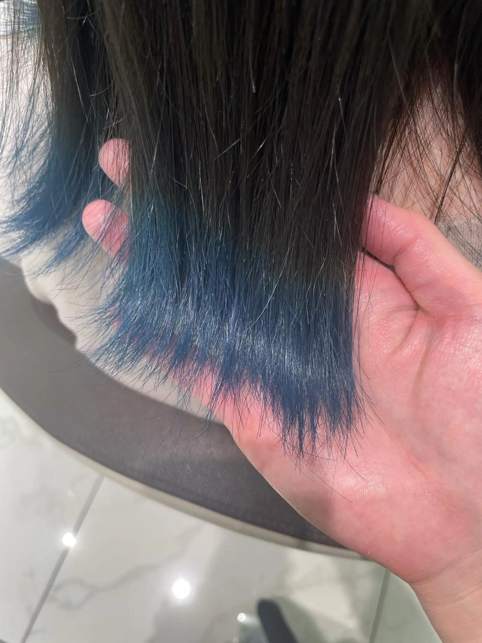 ミディアム ヘアカラー 福島成美/髪質改善 縮毛矯正/カラーのヘアスタイル