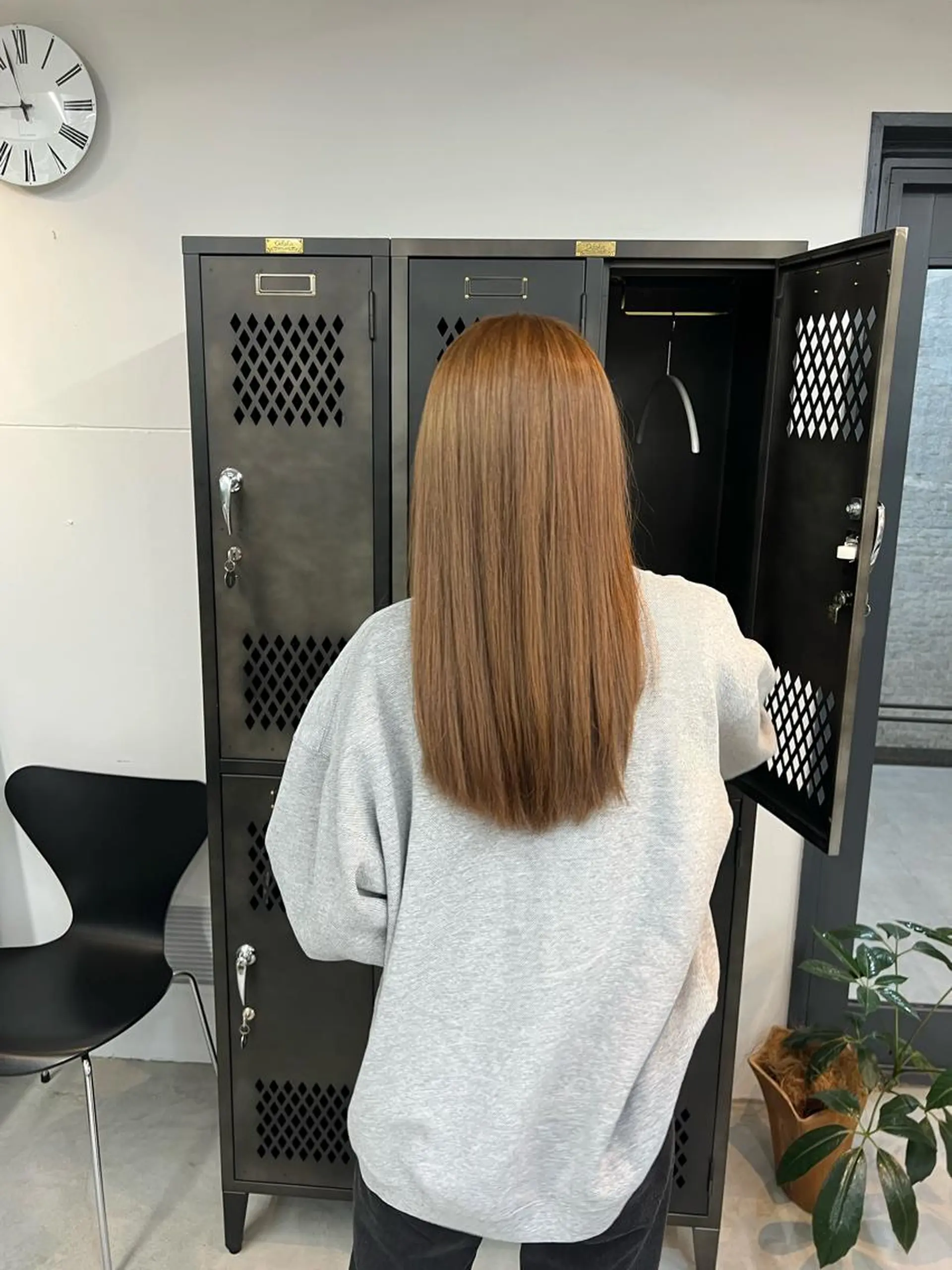 ロング ヘアカラー トリートメント INORI /フェイスレイヤーのヘアスタイル