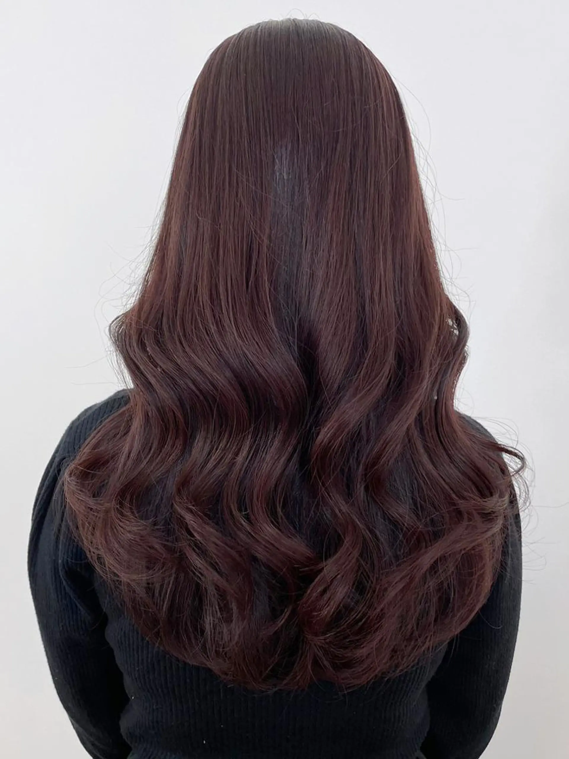 セミロング カラー パーマ ヘアアレンジ ブラウンカラー ピンクカラー ピンクブラウン カット ヘアカラー トリートメント ITbyALBUM 松戸のヘアスタイル