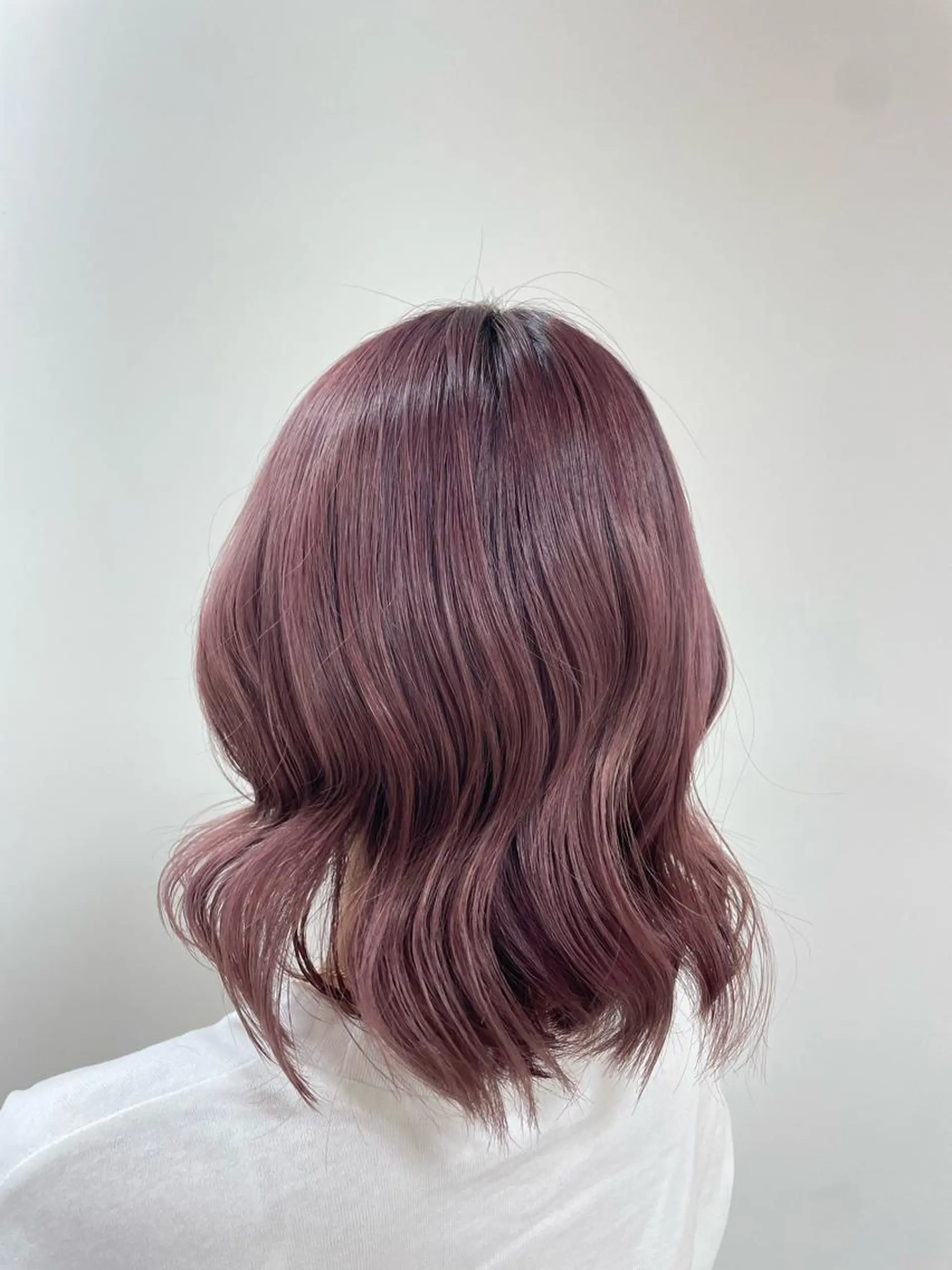 ミディアム カラー カット ヘアカラー トリートメント ヘッドスパ ヘアセット 暖色レイヤー 🥀REIRIのヘアスタイル