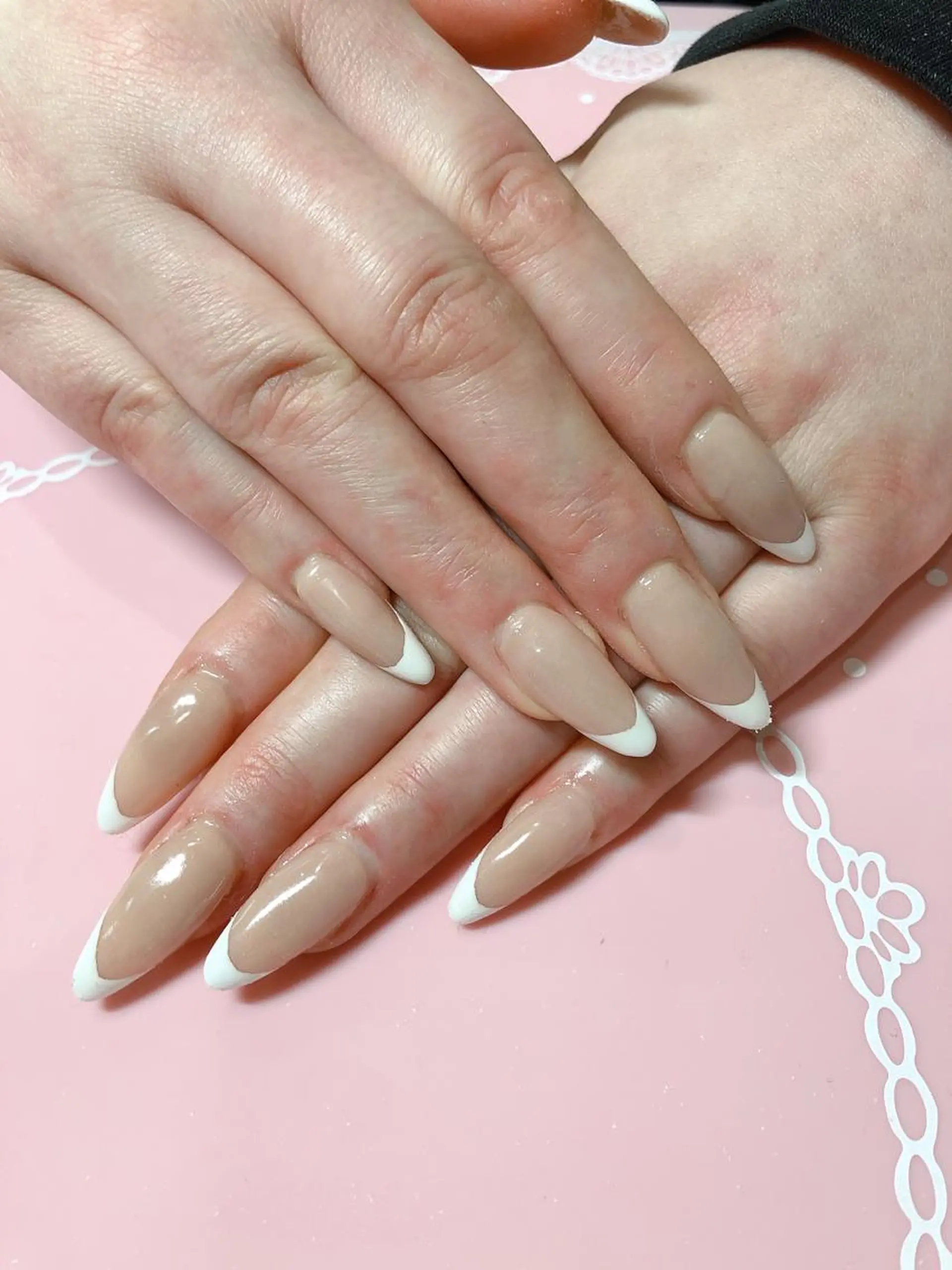 セミロング ネイル ハンドネイル 《LB》ラブリエ Nail&eyeのマツエク・マツパデザイン