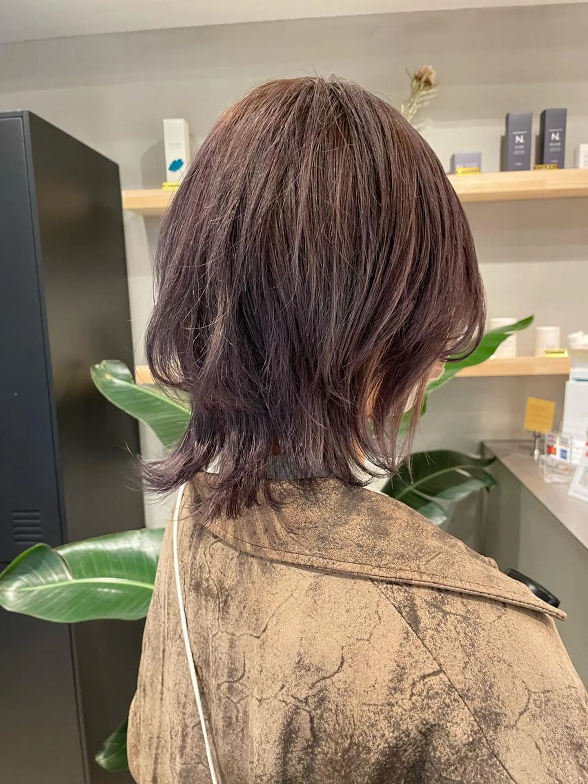 ミディアム カラー ヘアカラー トリートメント ヘッドスパ ヘアセット SALOWIN下北沢所属・hazuki 🌝のヘアスタイル