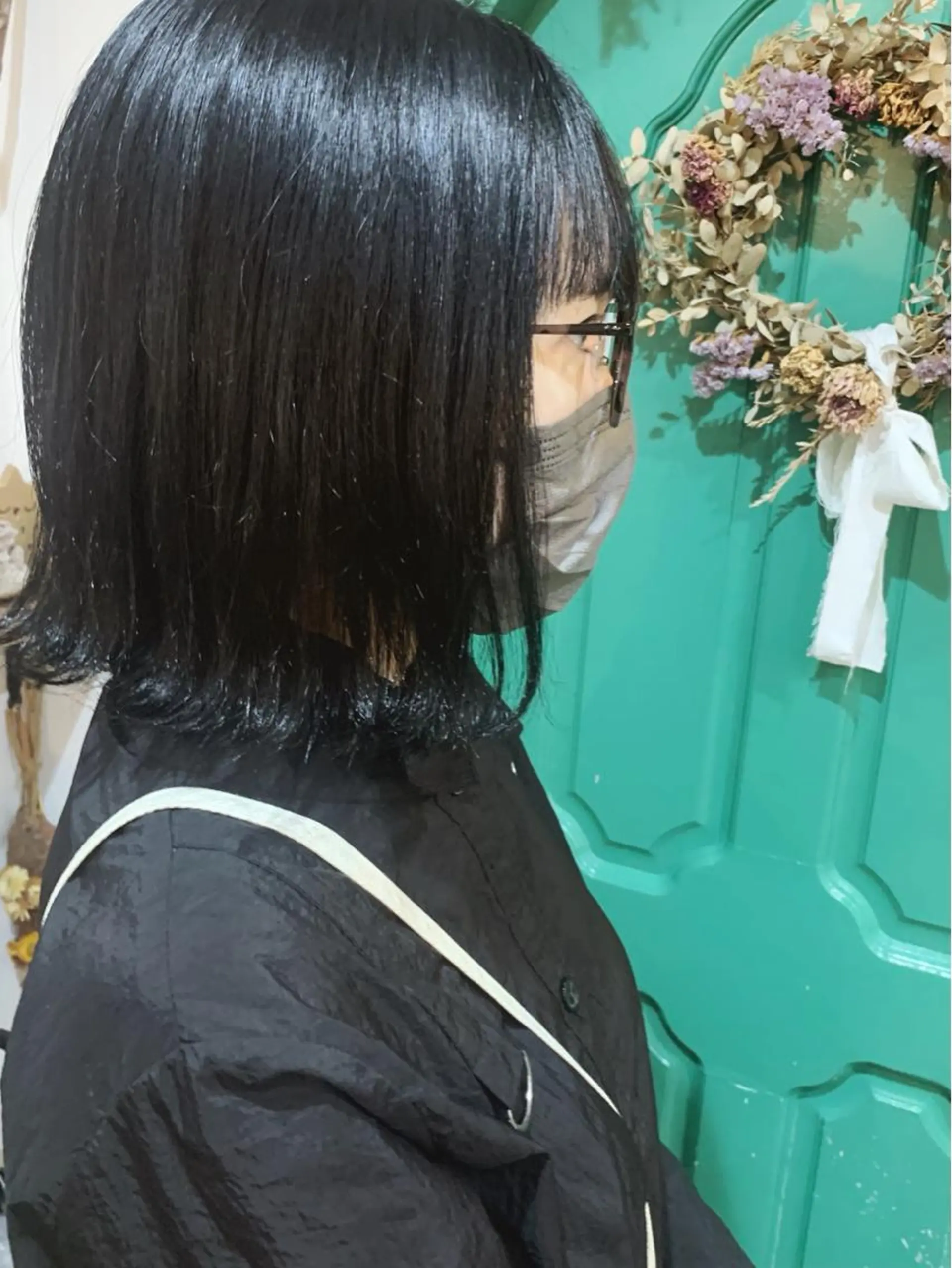 ショート カット 縮毛矯正 トリートメント 佐藤 美咲のヘアスタイル