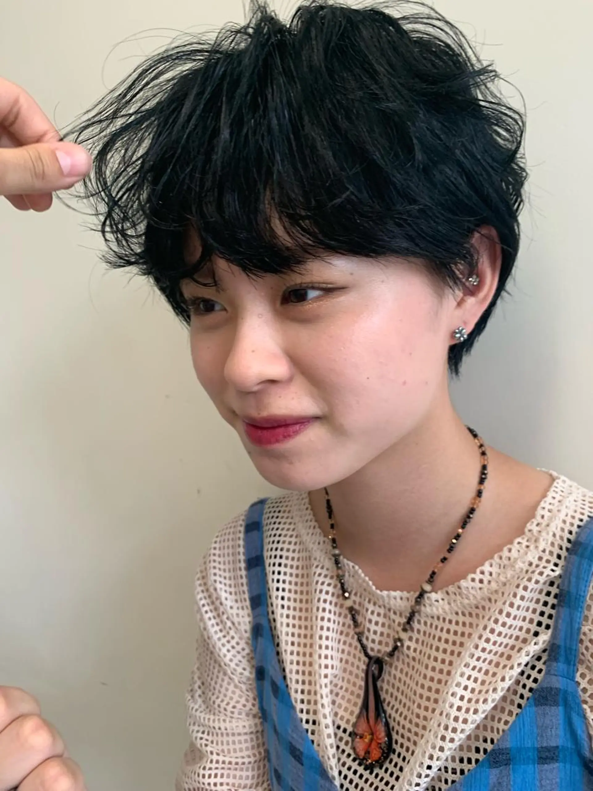 ショート カラー ヘアカラー TONUKOA RUA下北沢店【トヌコア ルア】所属・丸山璃子 /パーマ/レイヤーのヘアスタイル