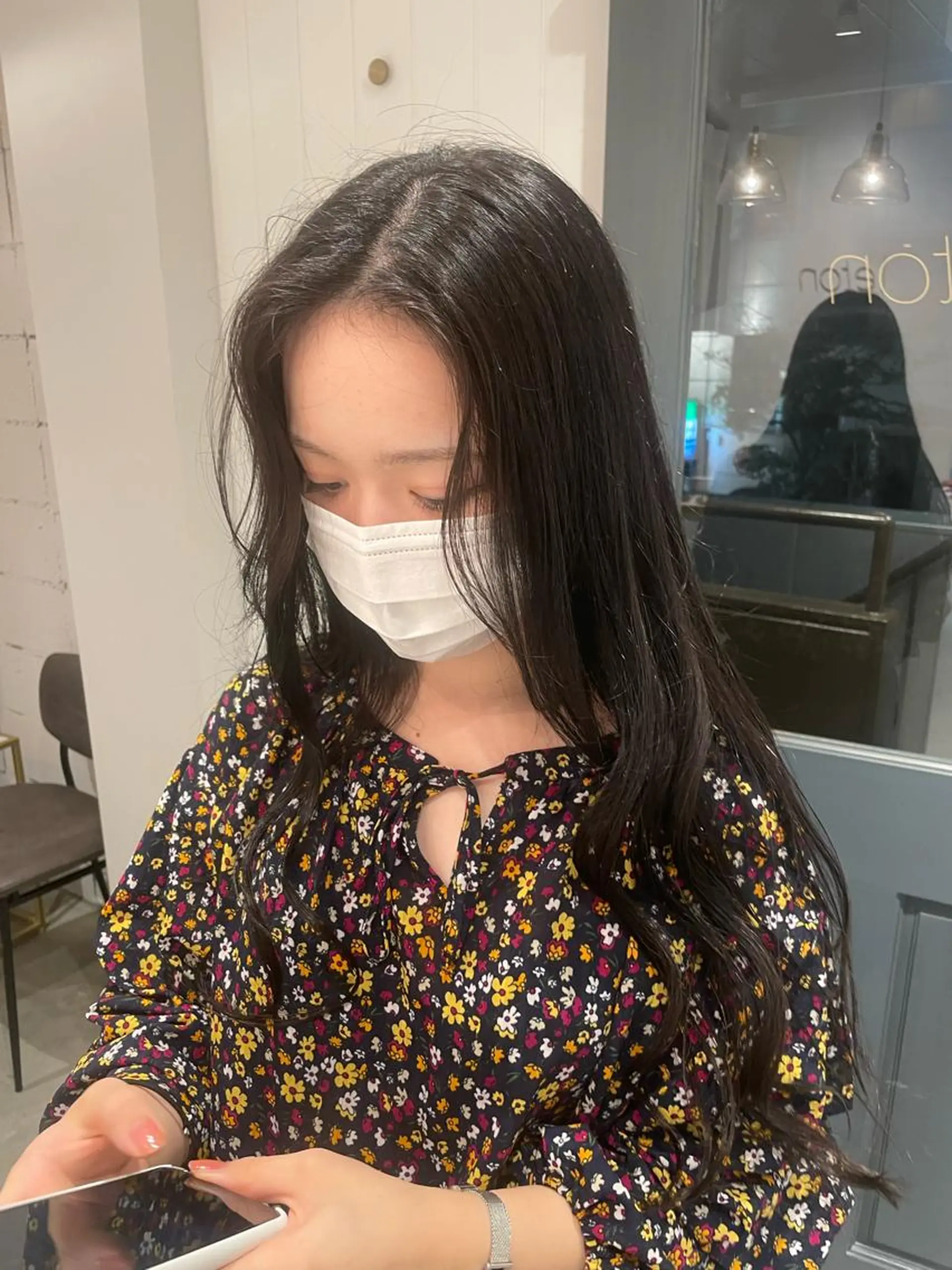 ロング カラー 伊藤 まみのヘアスタイル