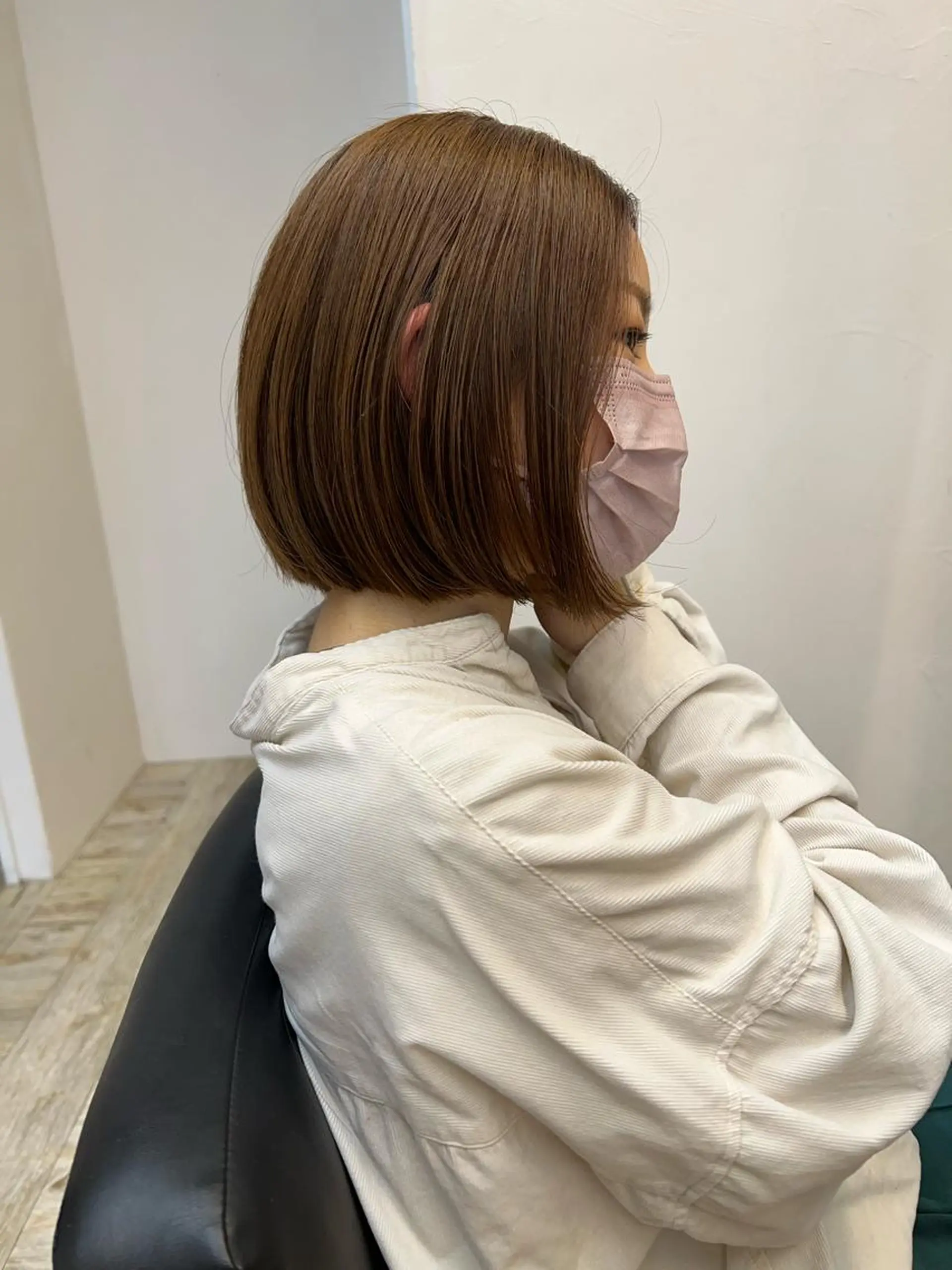 ショート カラー ボブ テトネ タカシのヘアスタイル