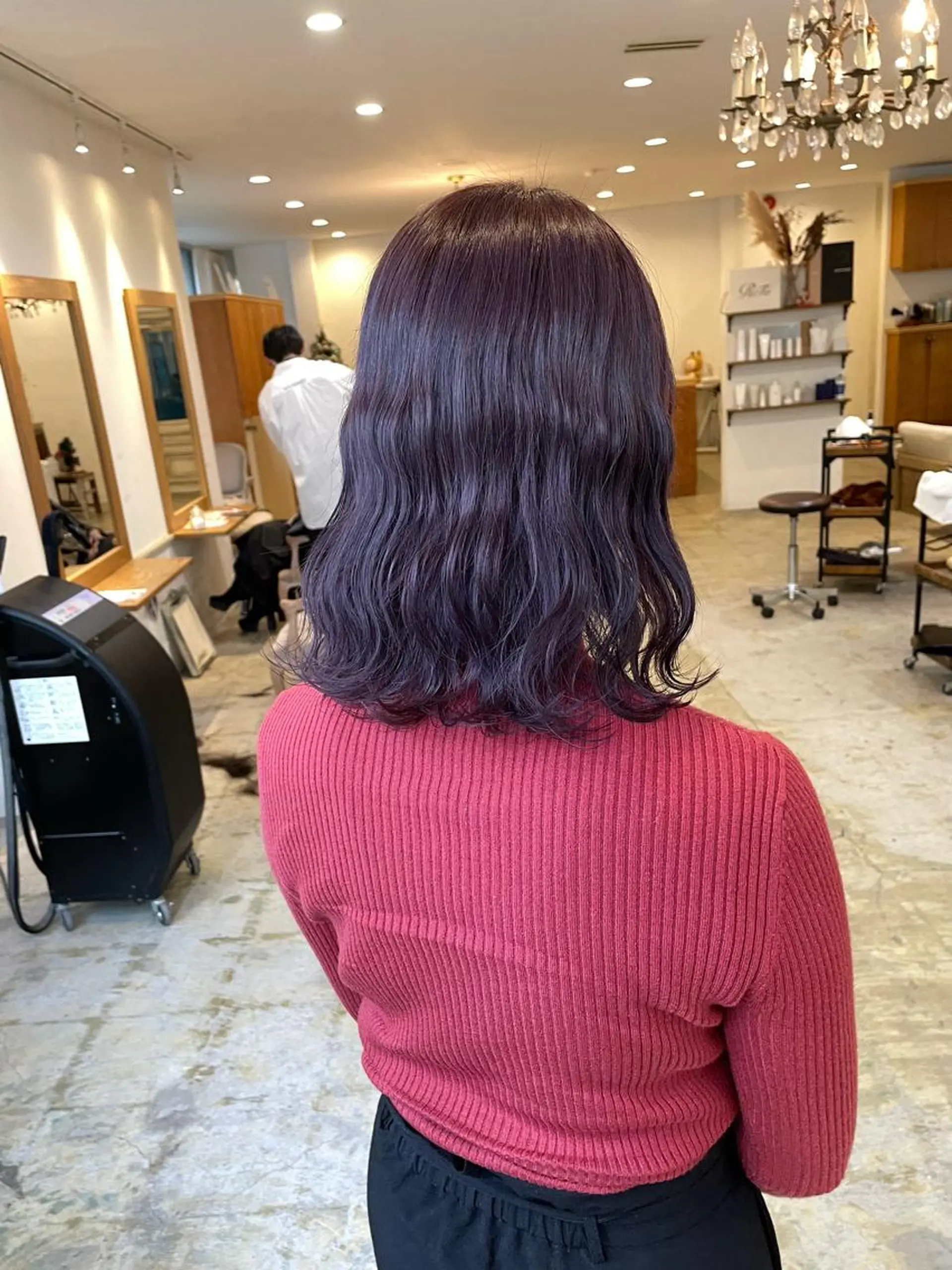 ミディアム バレイヤージュモデル 小林匠❤️‍🔥のヘアスタイル