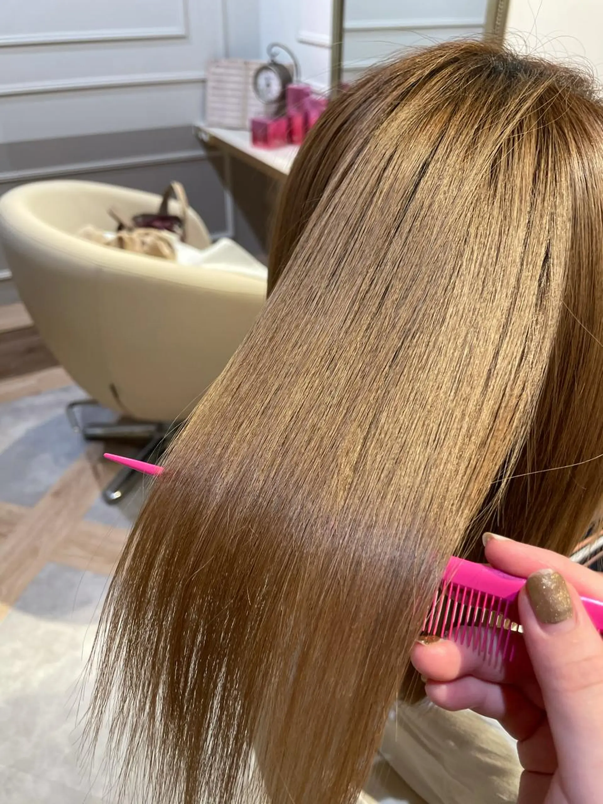 ミディアム 髪質改善 トリートメント MAQUIA 加藤のマツエク・マツパデザイン