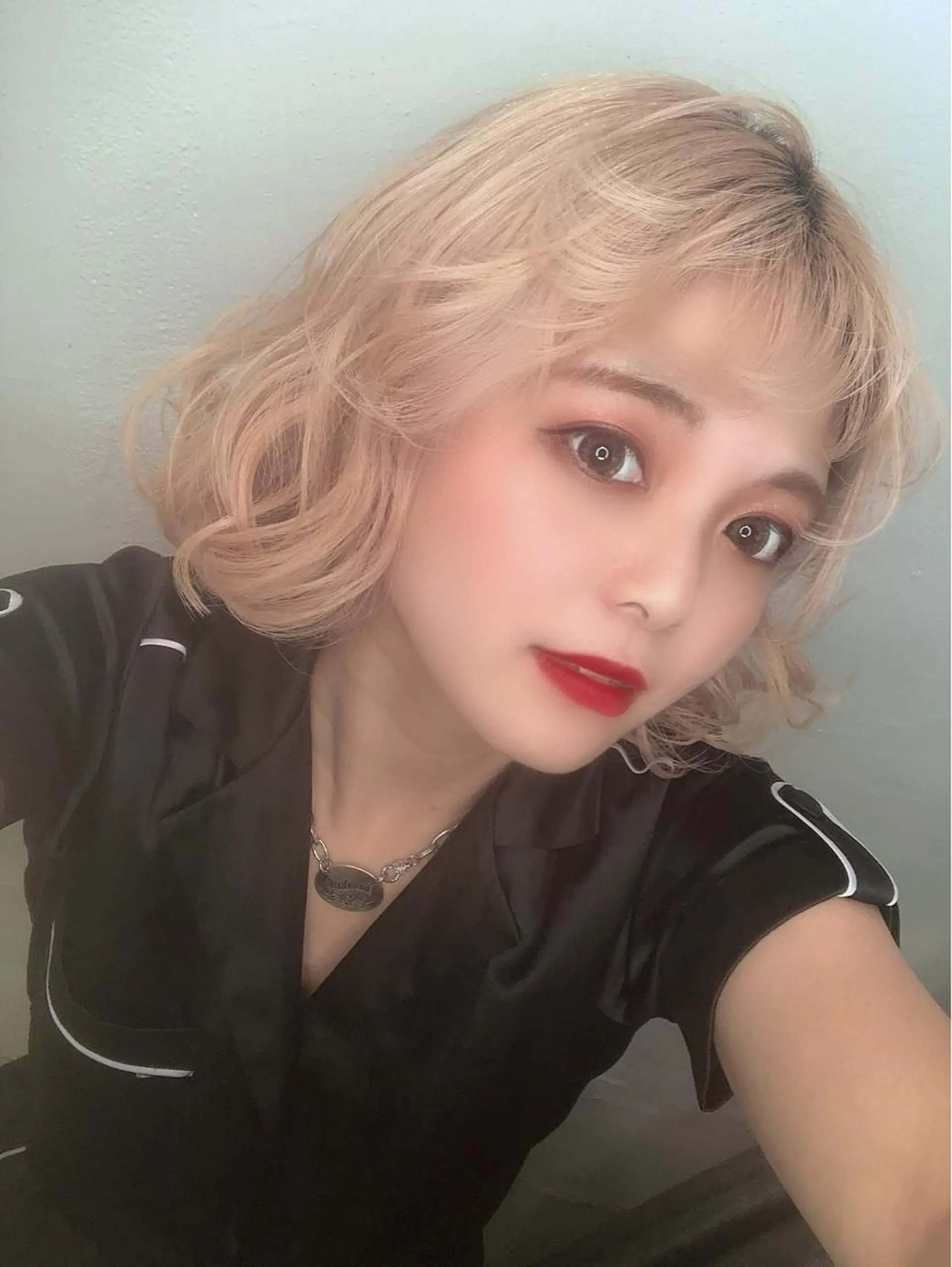 ミディアム カラー 🇰🇷カルマパーマ kaito🇰🇷のヘアスタイル