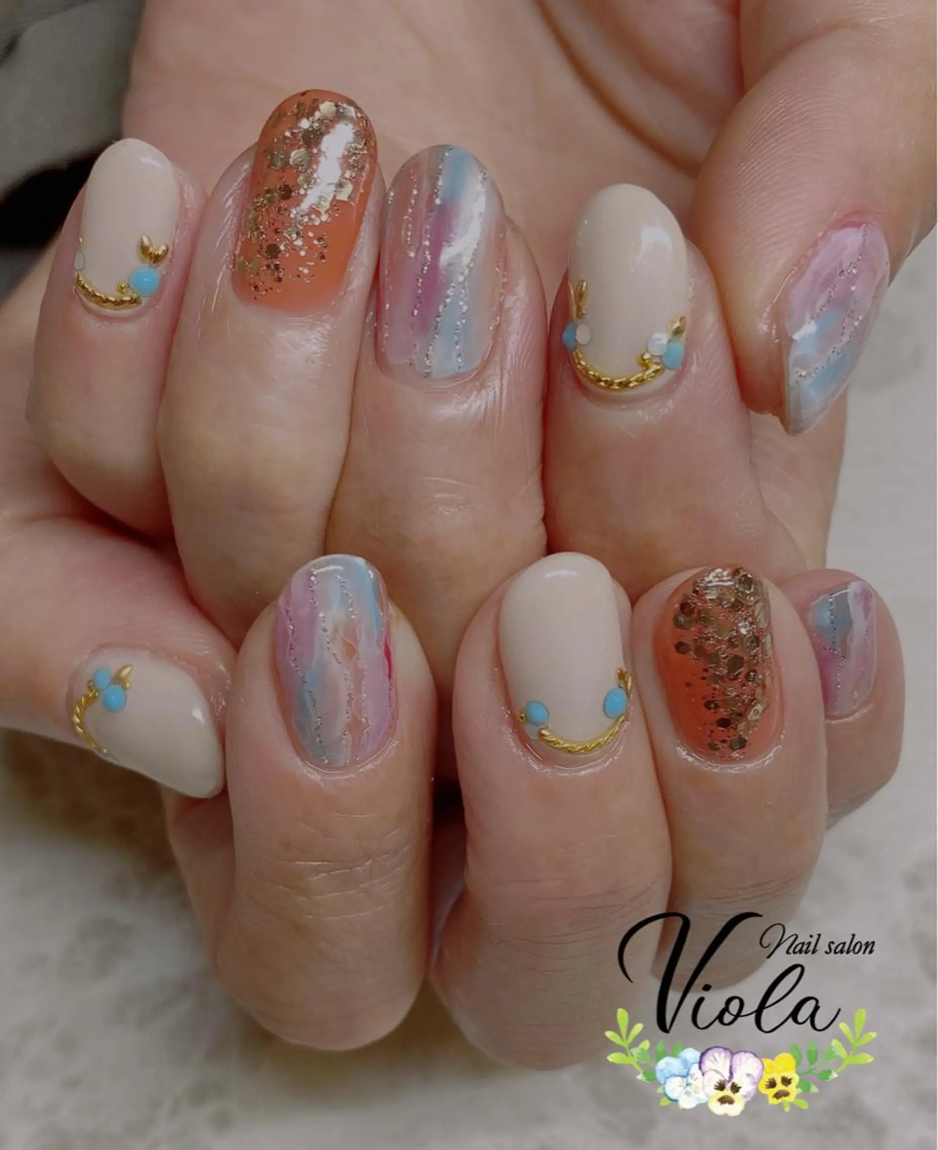 ネイル ハンドネイル Nailsalon Viola所属・ネイルサロン Violaのネイルデザイン