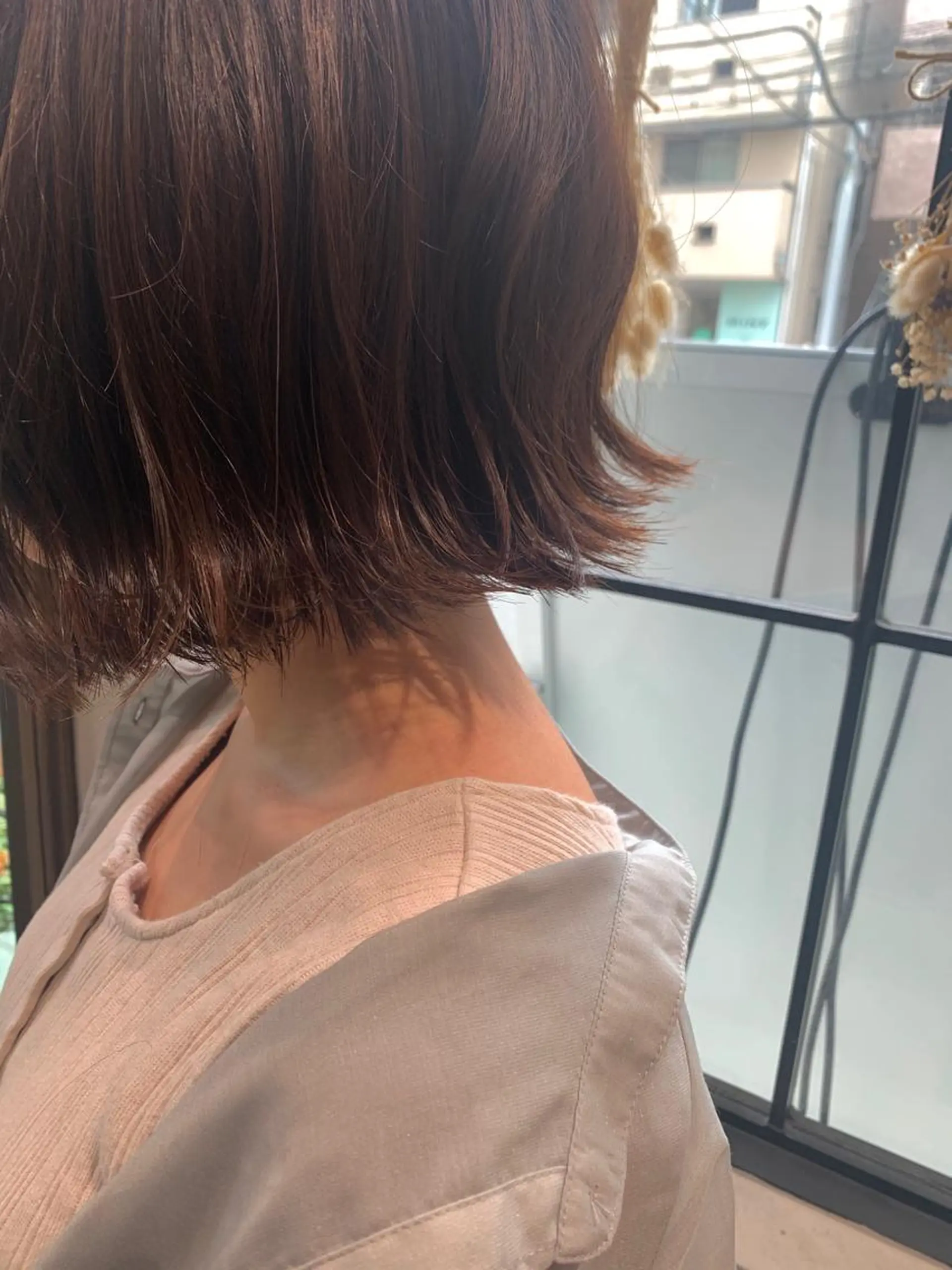 ショート ボブ 外ハネヘア stylist  ＊ mahoのヘアスタイル