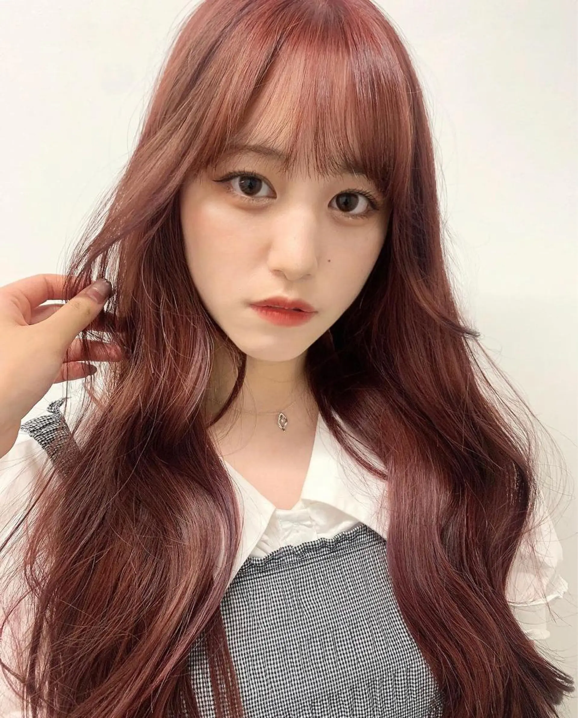 カラー カット ヘアカラー RIKO👼🏻💓 韓国ガーリーのヘアスタイル