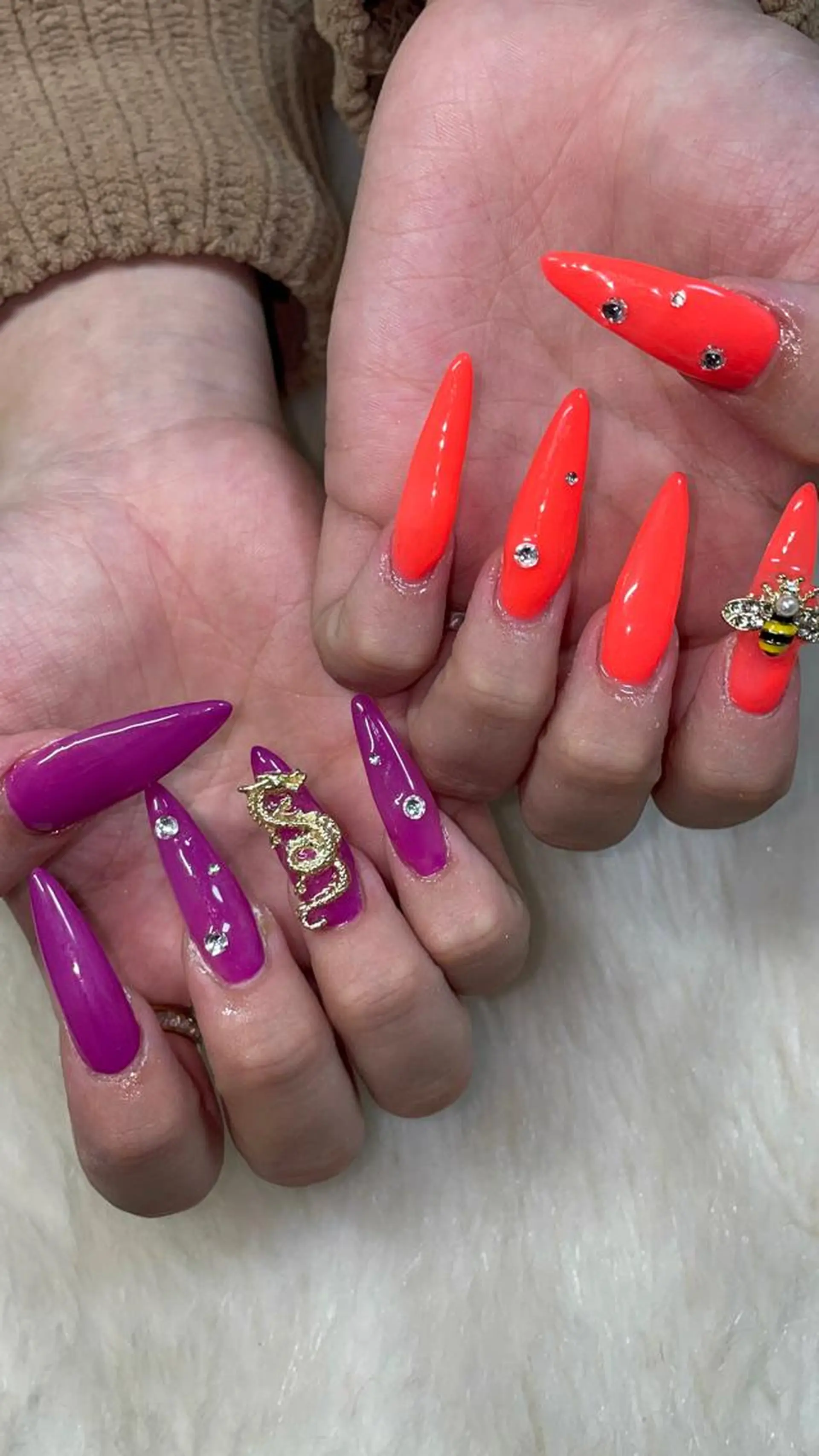 ネイル ハンドネイル 黒川 実祐のネイルデザイン