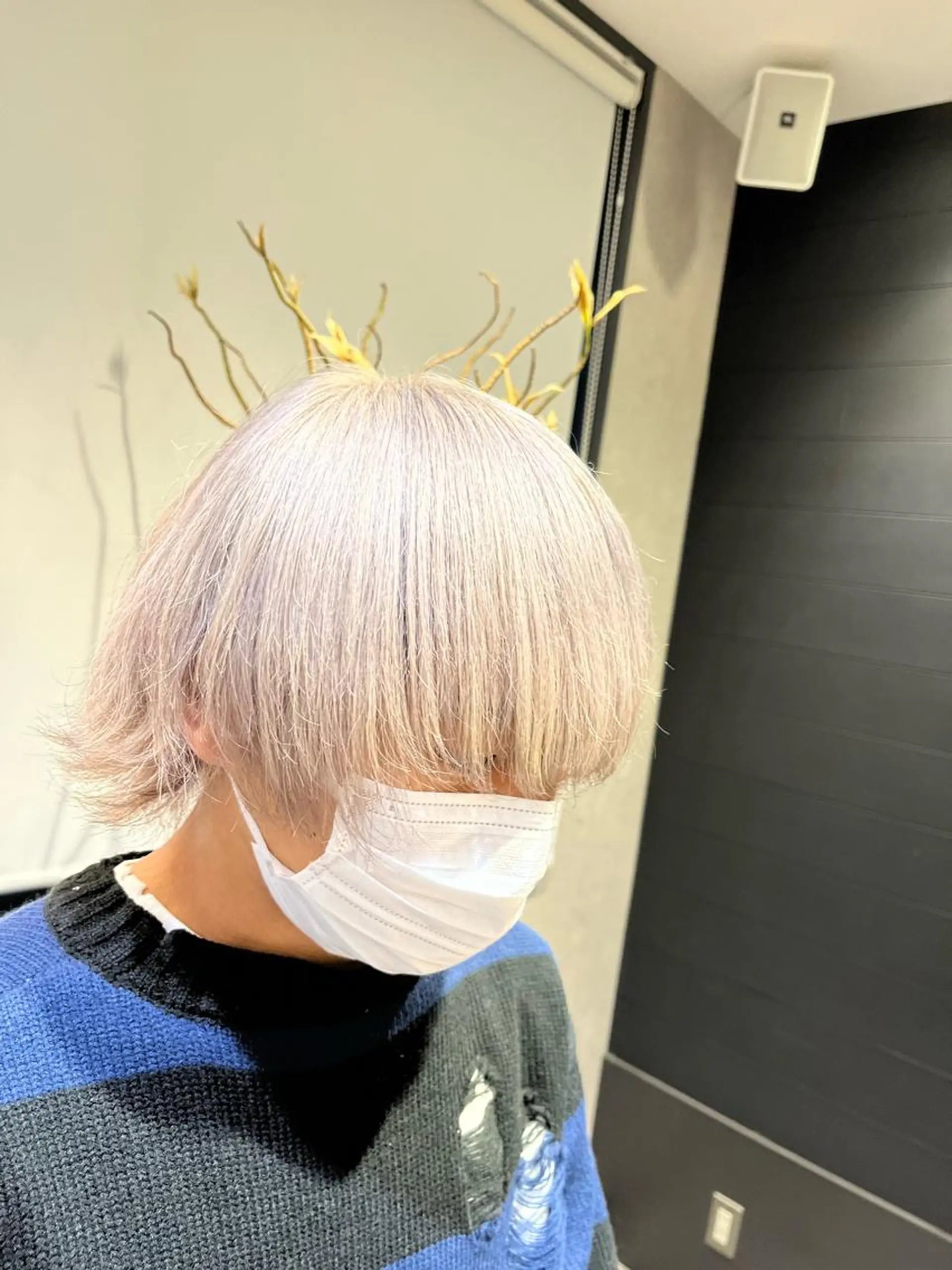 ショート カラー メンズ 名古屋／デザイン／ ブリーチ/松井亮磨のヘアスタイル