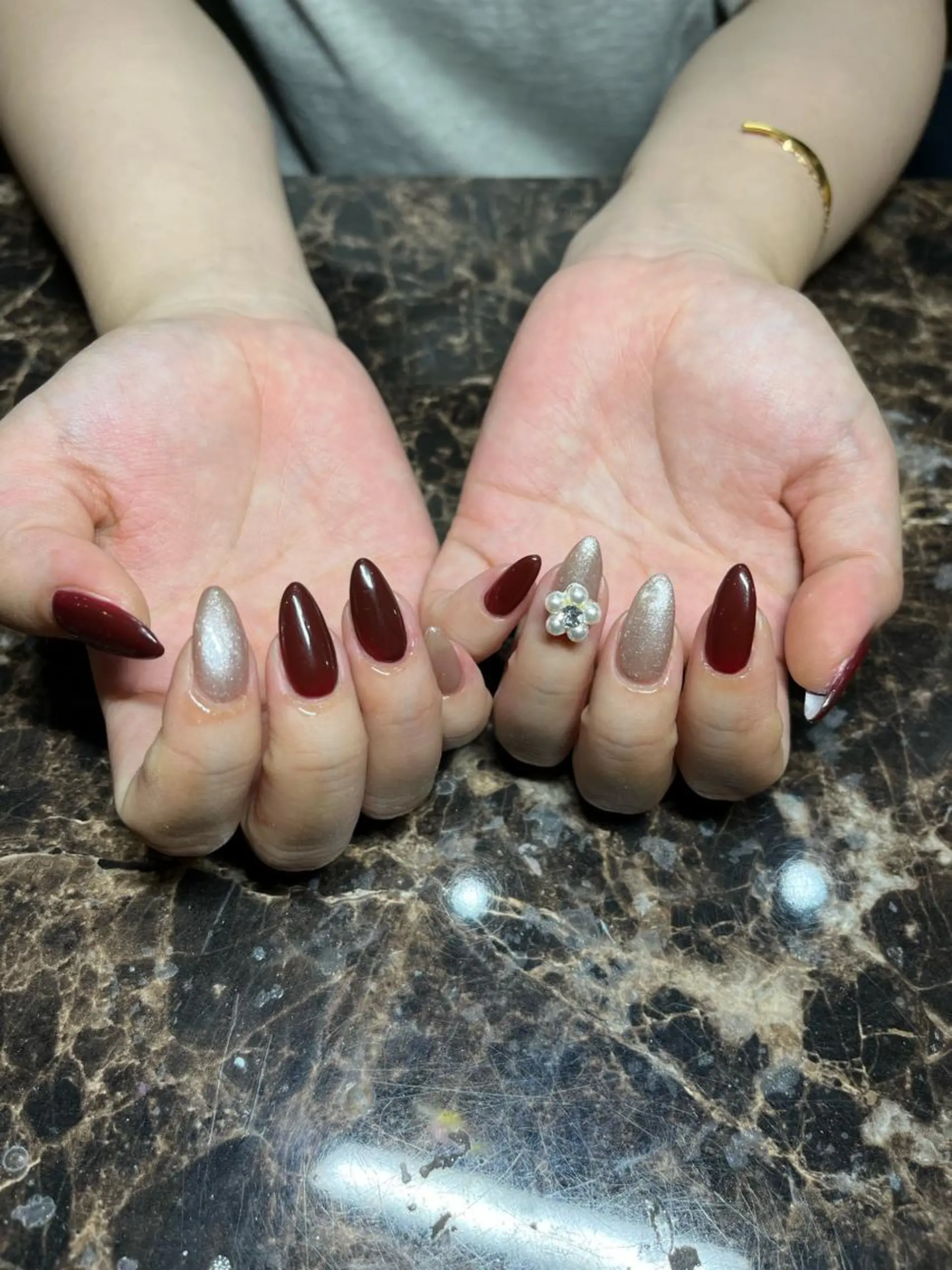 ネイル ハンドネイル IROHA Nail 矢掛萌子のネイルデザイン