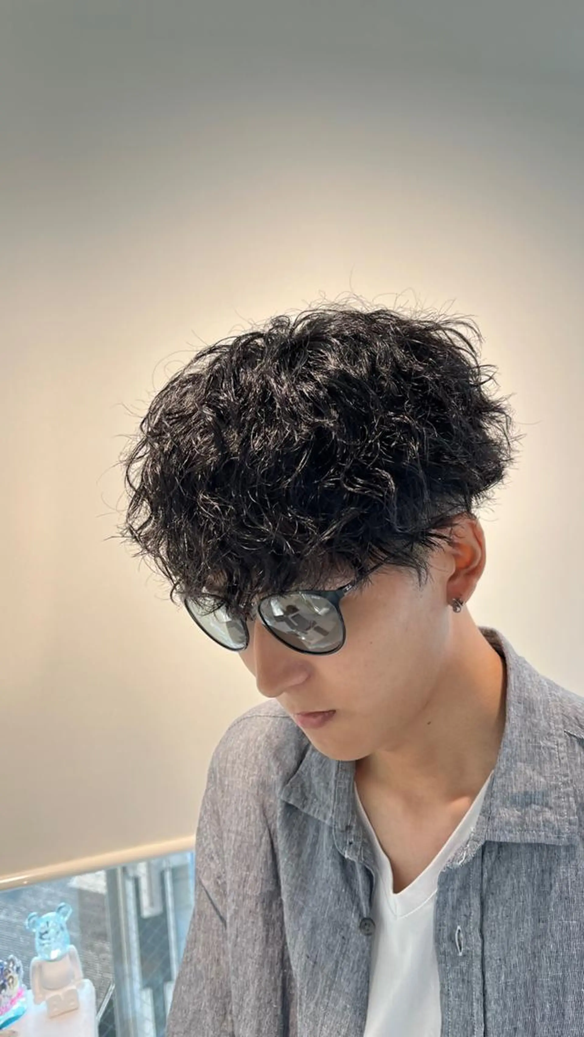 ショート パーマ メンズ 🎖️垢抜けヘア 🎖️美容師のヘアスタイル