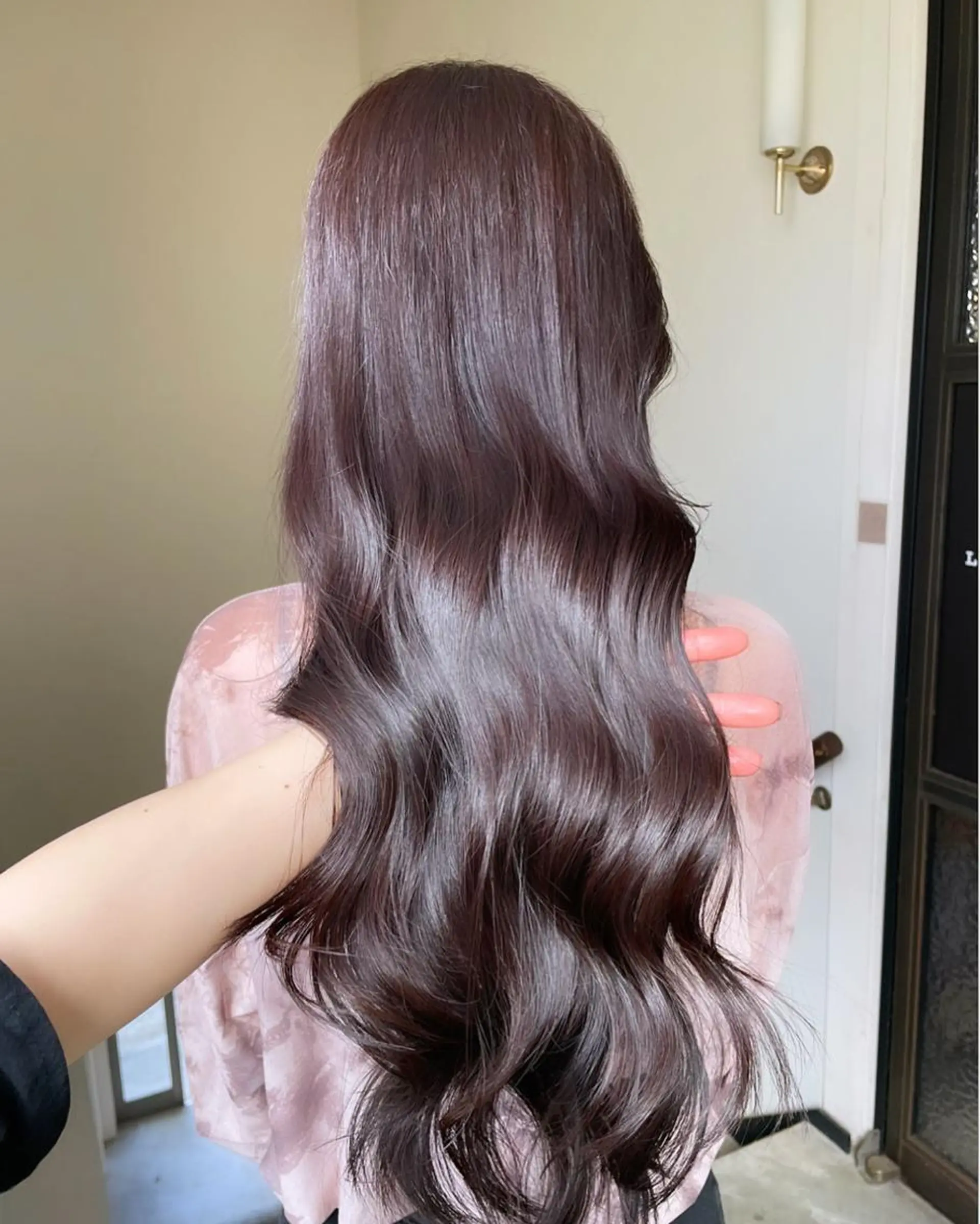 ミディアム カラー ヘアカラー 縮毛矯正 Re.ly所属・Re.ly🎀 Ricoのヘアスタイル