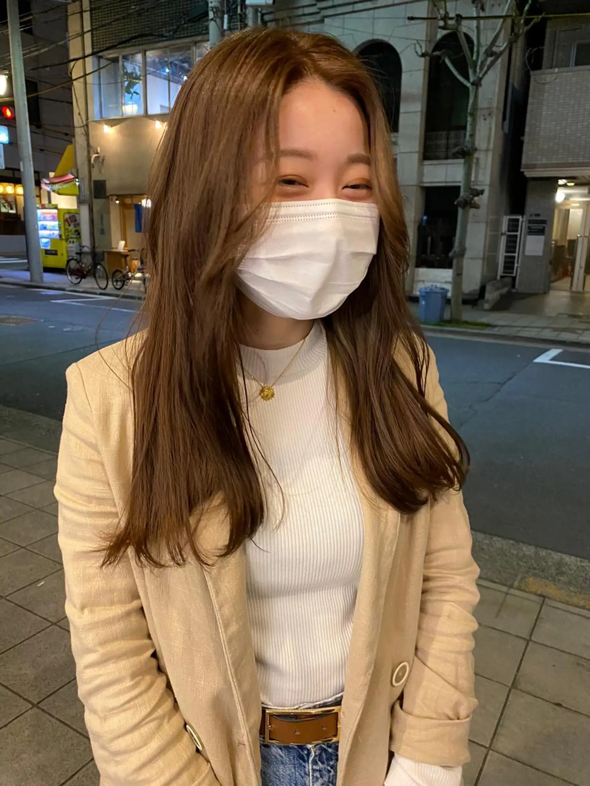 ロング カラー ヘアアレンジ ヘアカラー IT’s所属・韓国好き🇰🇷 美容師MIKUのヘアスタイル