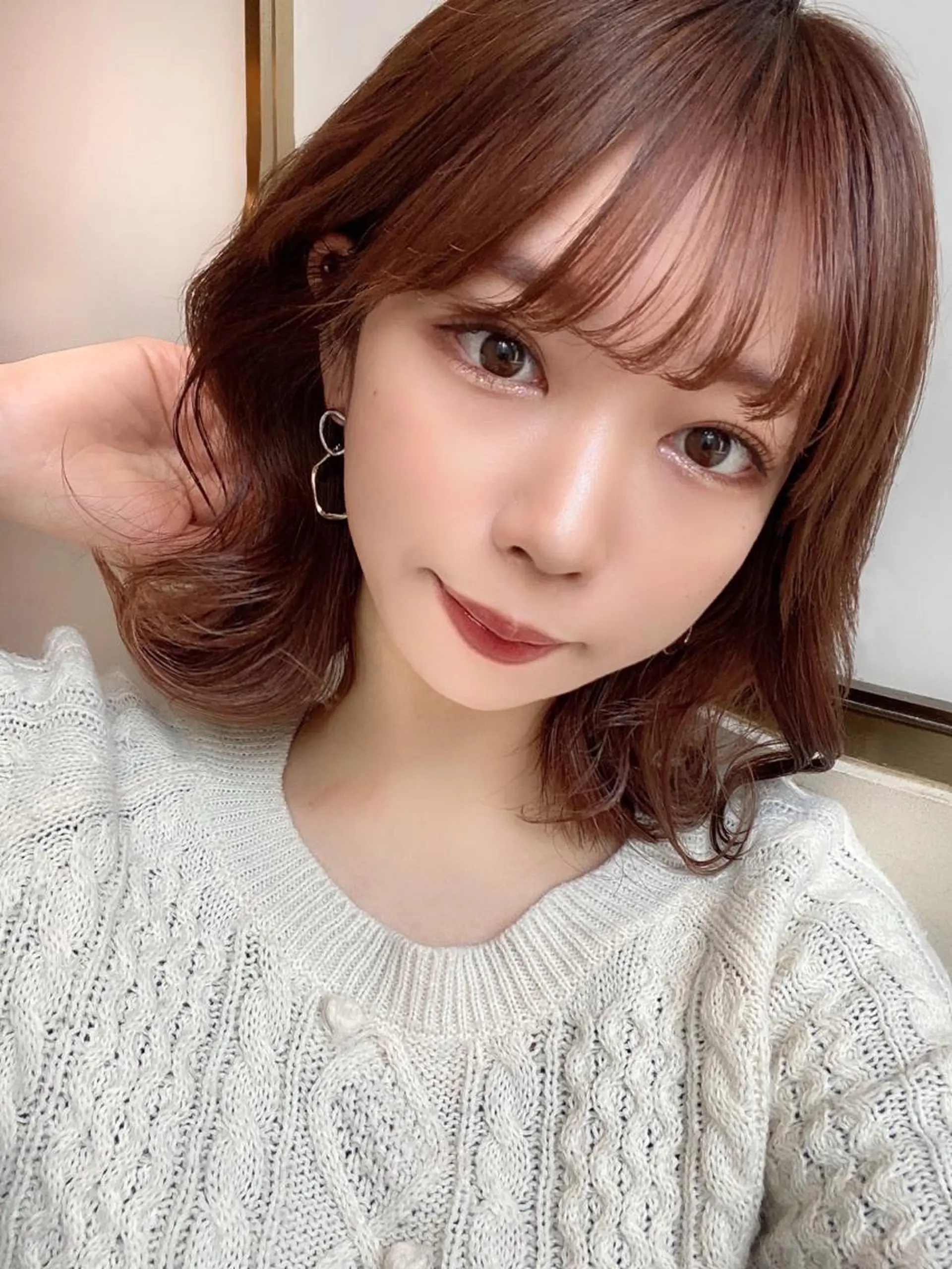 ミディアム 韓国風ヘア 韓国ヘア🇰🇷髪質 改善たけるのヘアスタイル