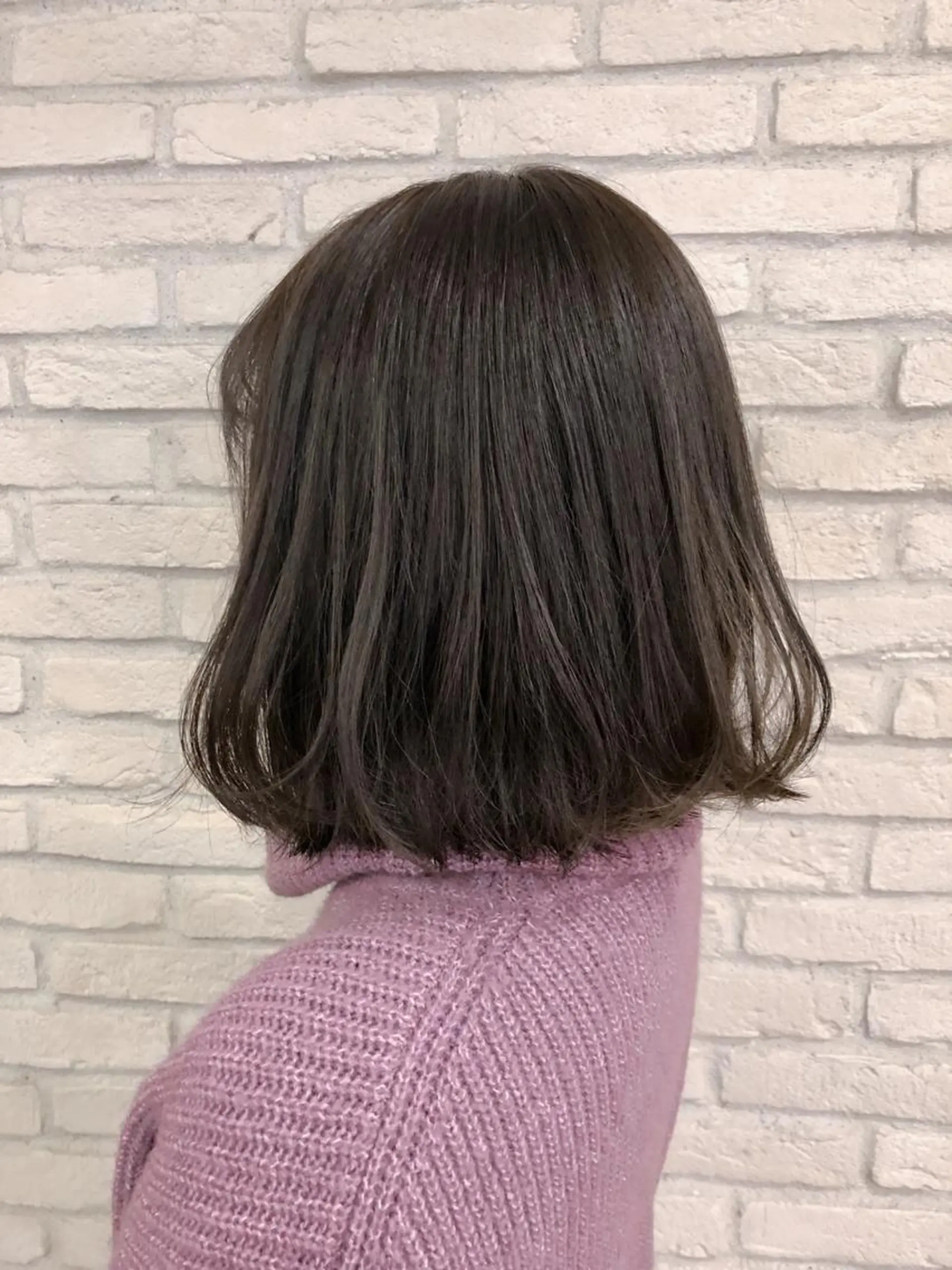 ショート カラー ブルーカラー ブルージュ ハイライトカラー ハイライト HAUS 片山みほのヘアスタイル