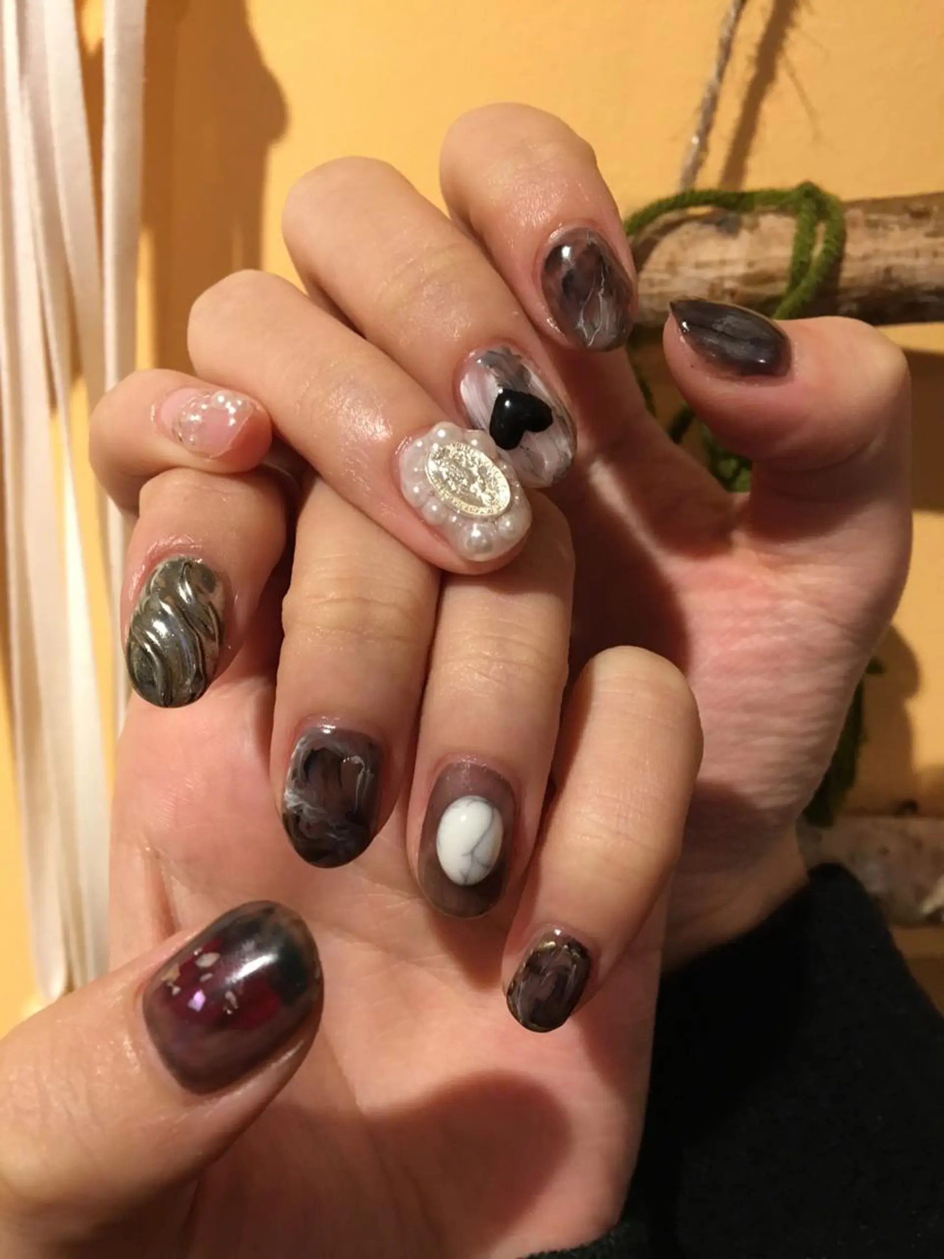 ネイル ニュアンスネイル revia所属・ERI Nailistのネイルデザイン