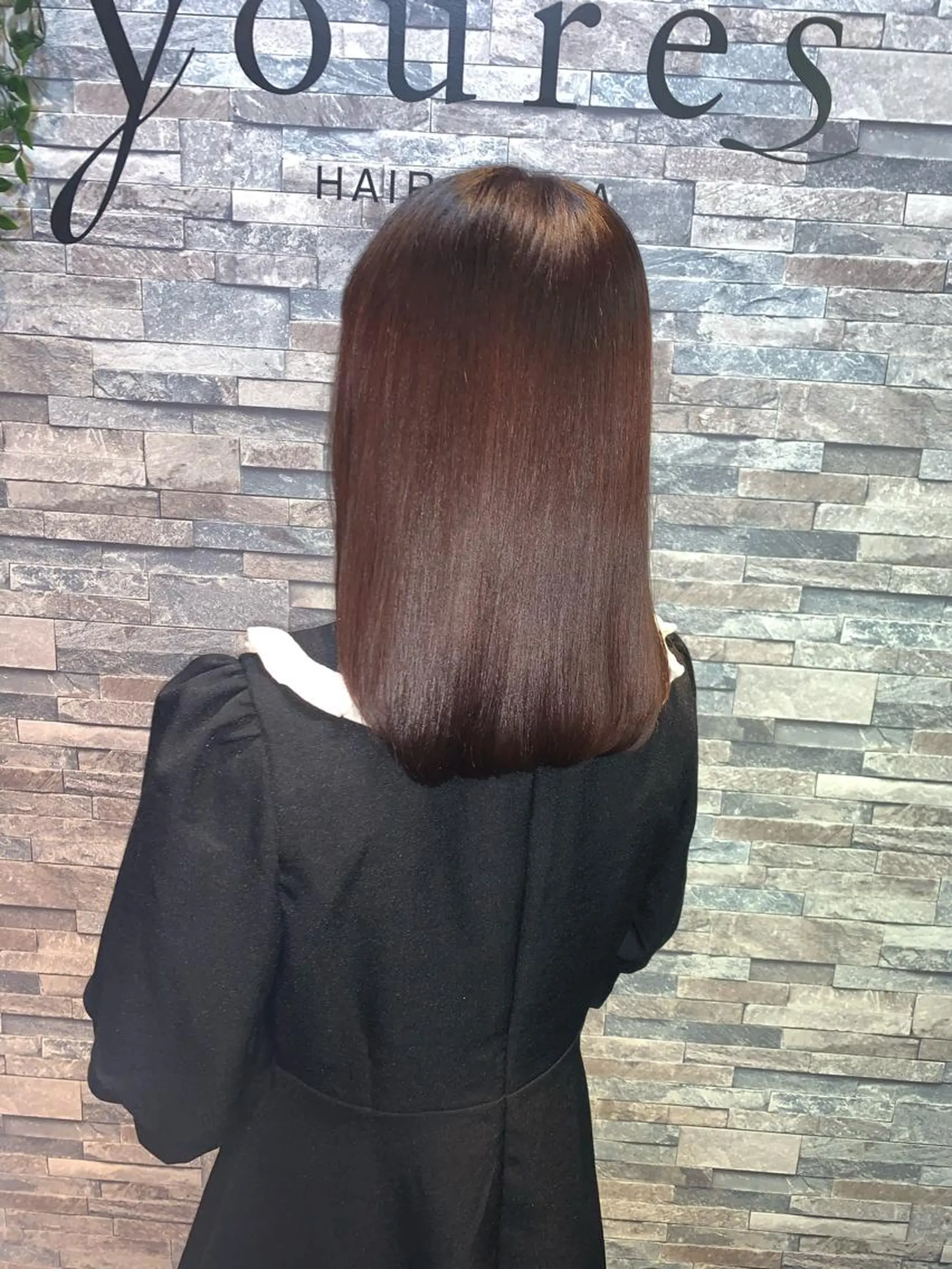 セミロング 髪質改善 トリートメント ❣️髪質改善特化❣️ カモアオイのヘアスタイル