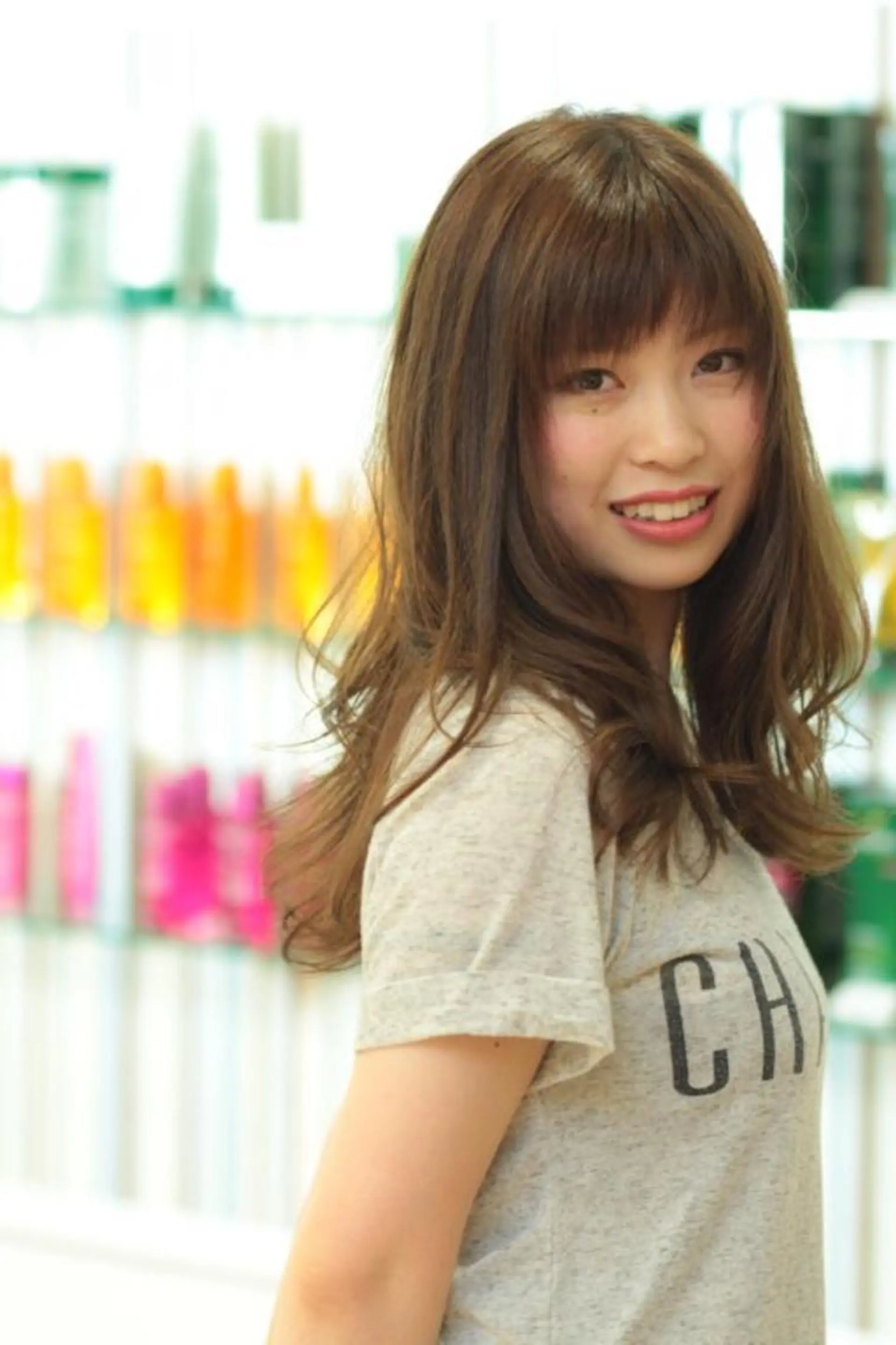 ロング カラー 金子 直樹のヘアスタイル