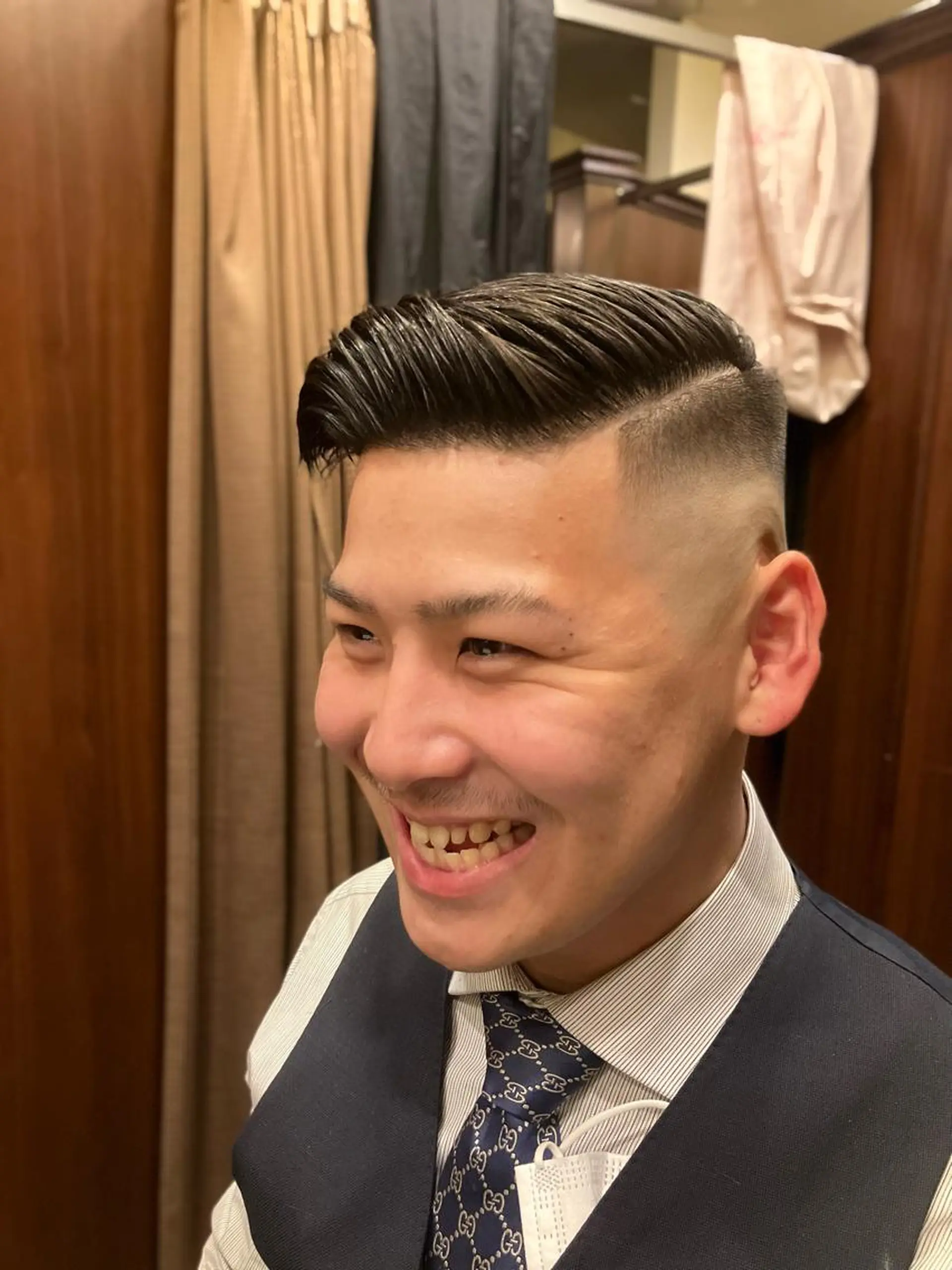 ショート BroTokyo Barbershop 銀座店所属・大河 たいがのヘアスタイル