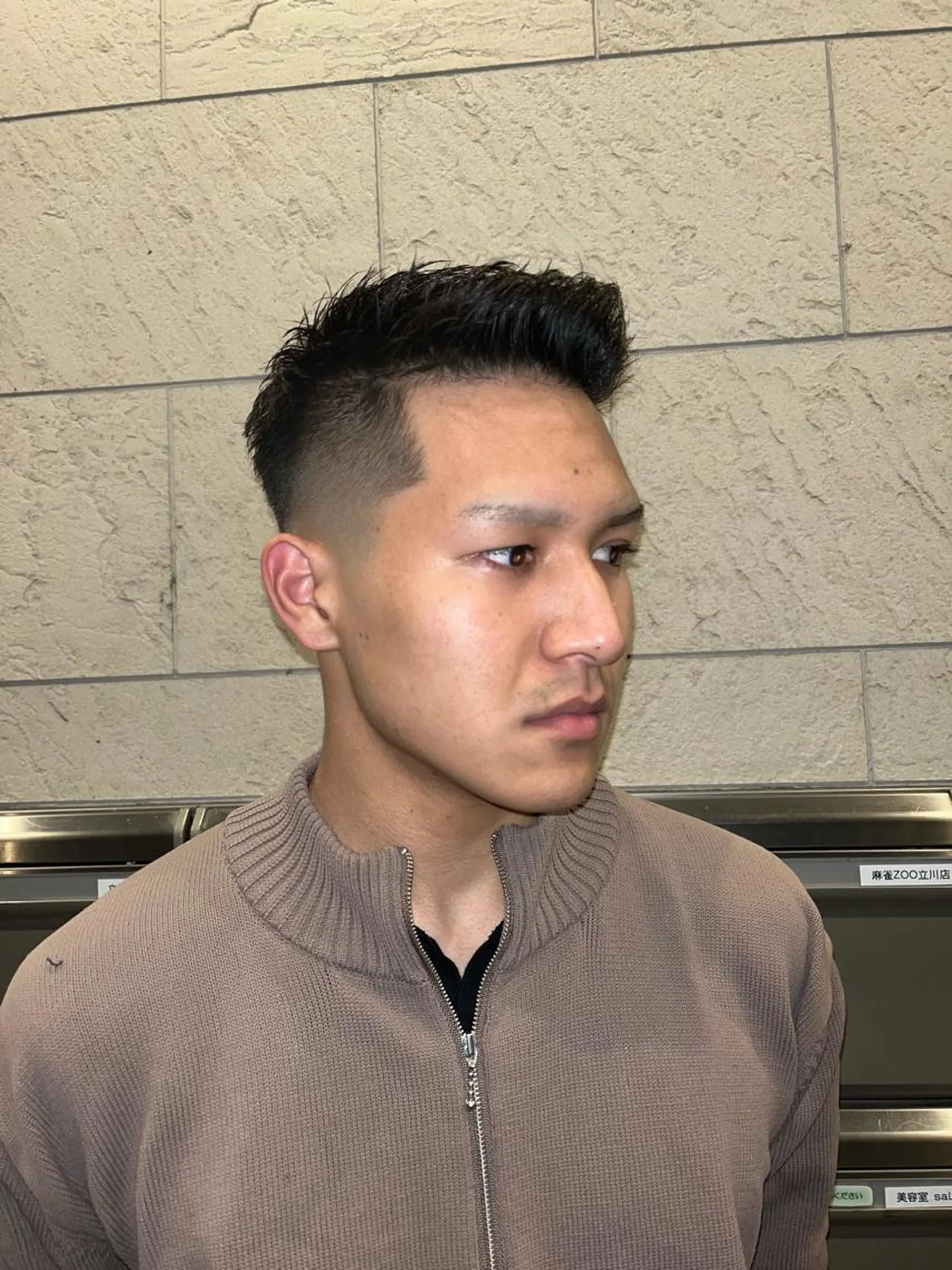 ショート メンズ カット 立川/メンズパーマ 厚進太郎のヘアスタイル