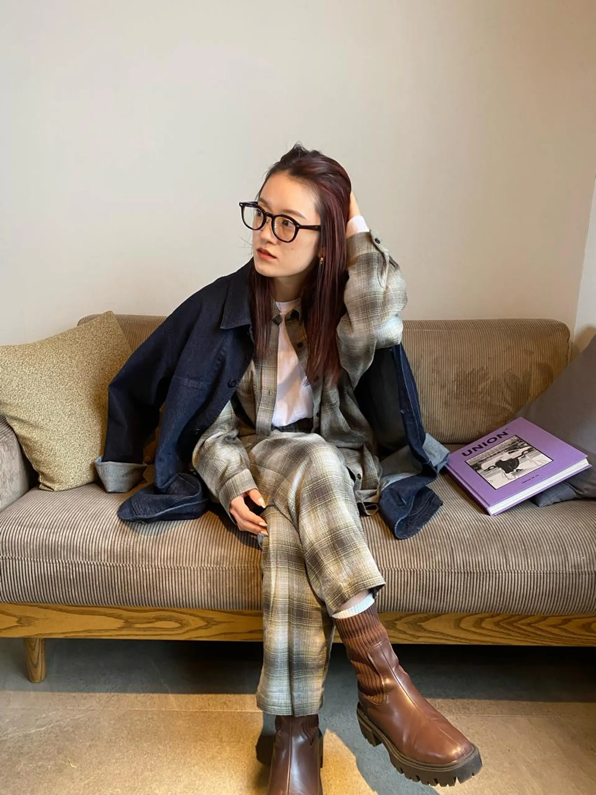 ロング DEPT 宗像あかりのヘアスタイル