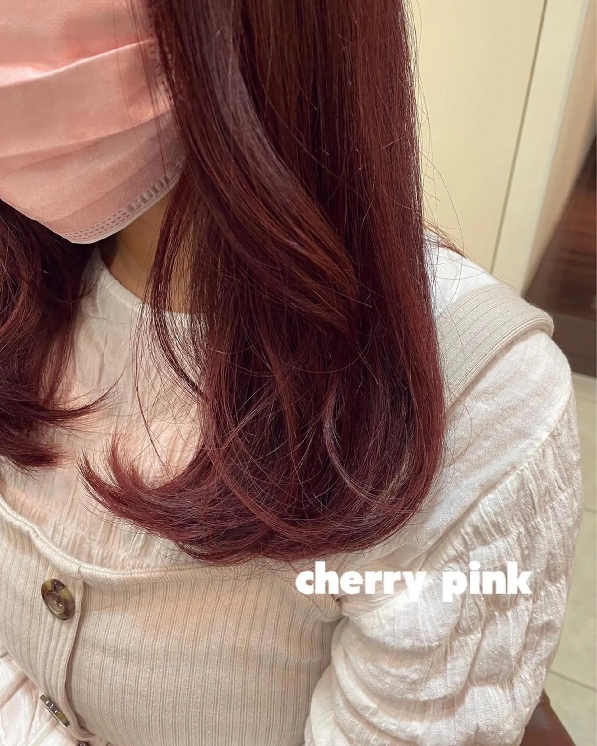 ミディアム カラー 西中島/髪質改善/ 透明感/山川光子のヘアスタイル