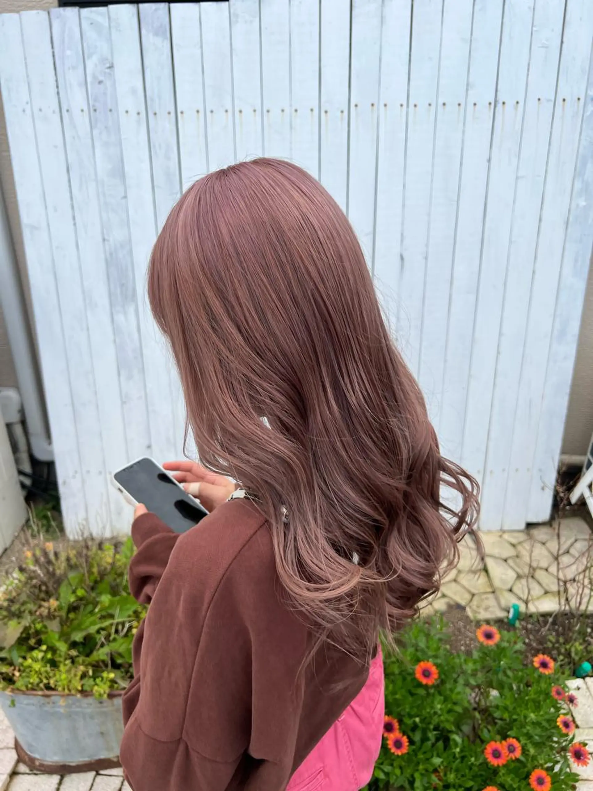 ロング 大野 智亜里のヘアスタイル