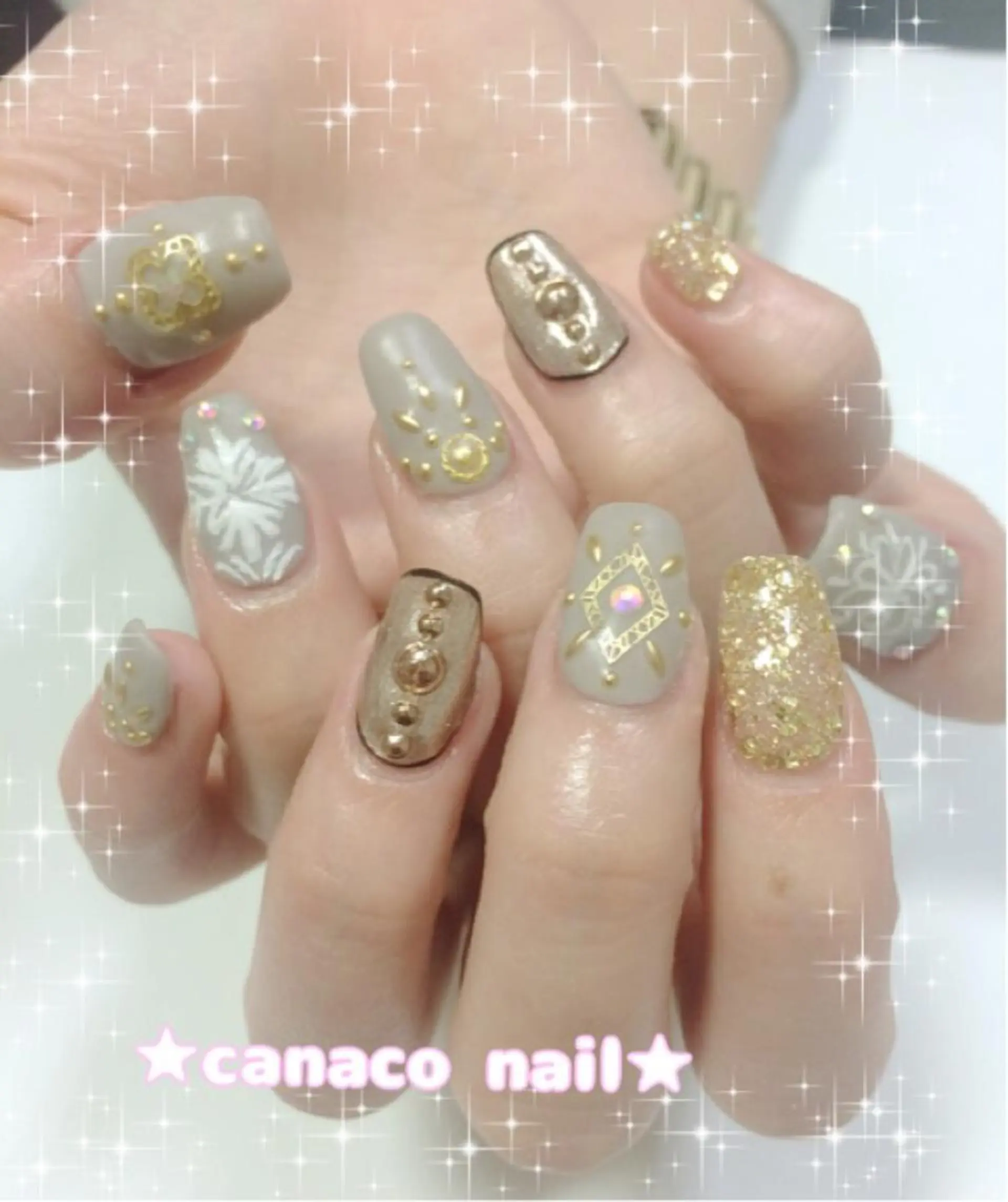 ネイル ハンドネイル ハンドケア Felice所属・ベテランネイル cnc nailのネイルデザイン