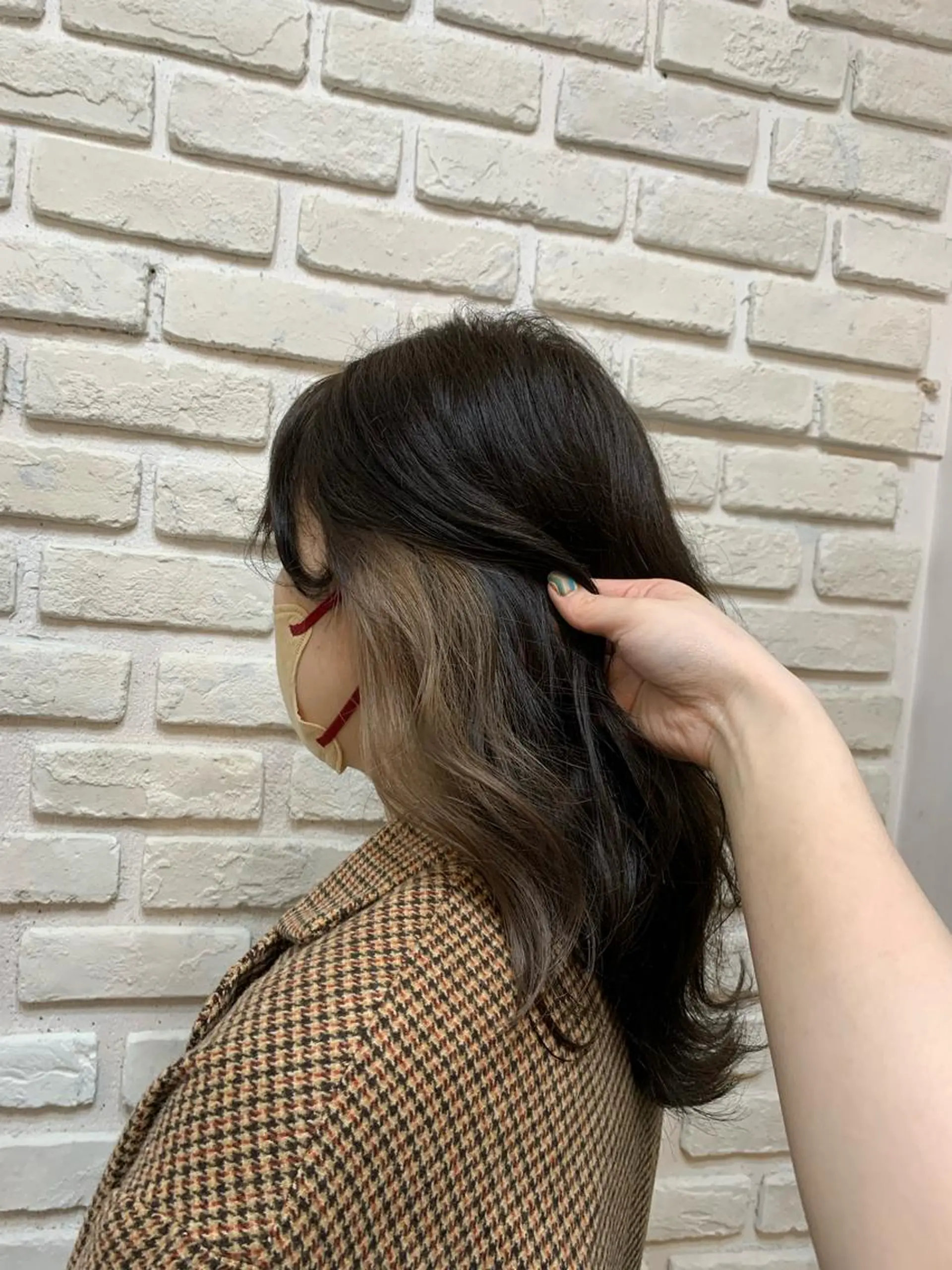 カラー hozumi bilanciaのヘアスタイル