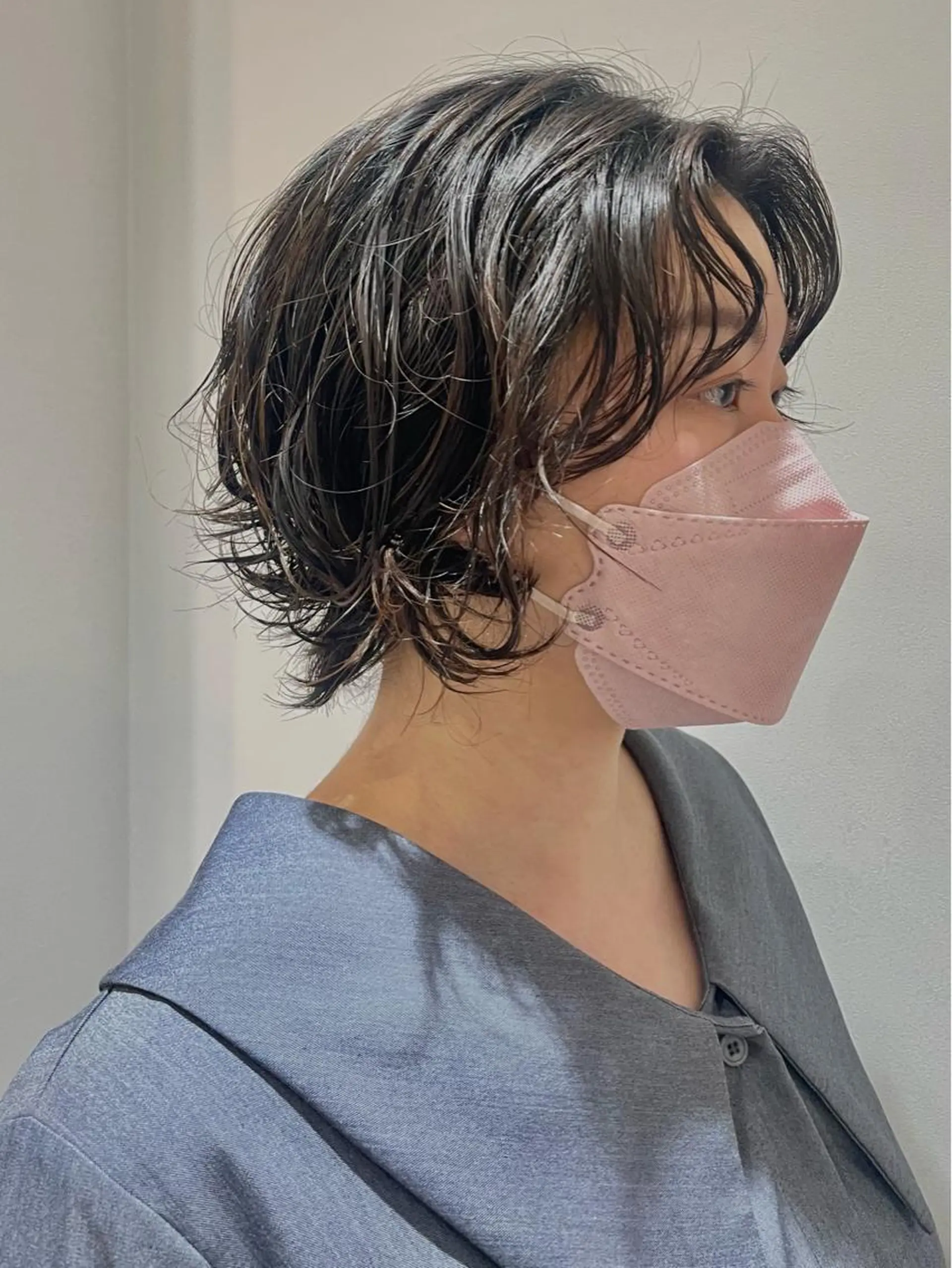 ショート パーマ IT by ALBUM八王子店のヘアスタイル